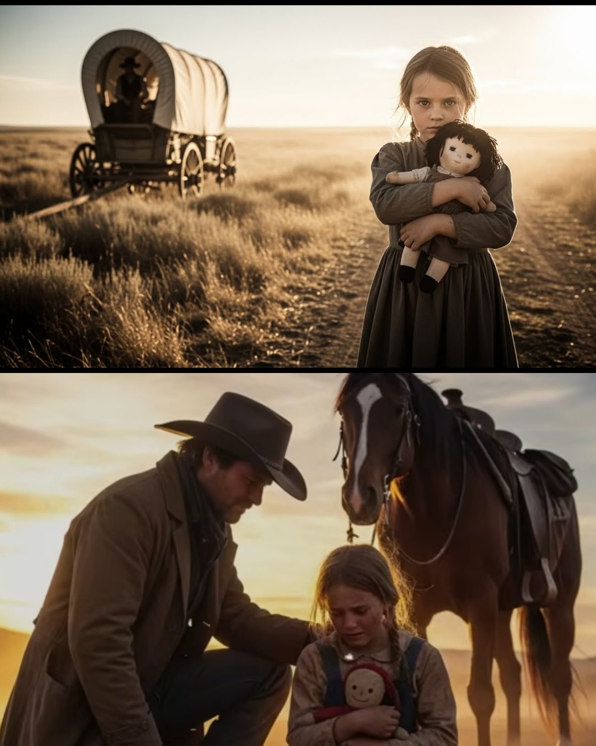 They Thought the Orphan Would Freeze and Be Forgotten — Until the Wealthiest Cowboy Picked Her Up and Changed Everything