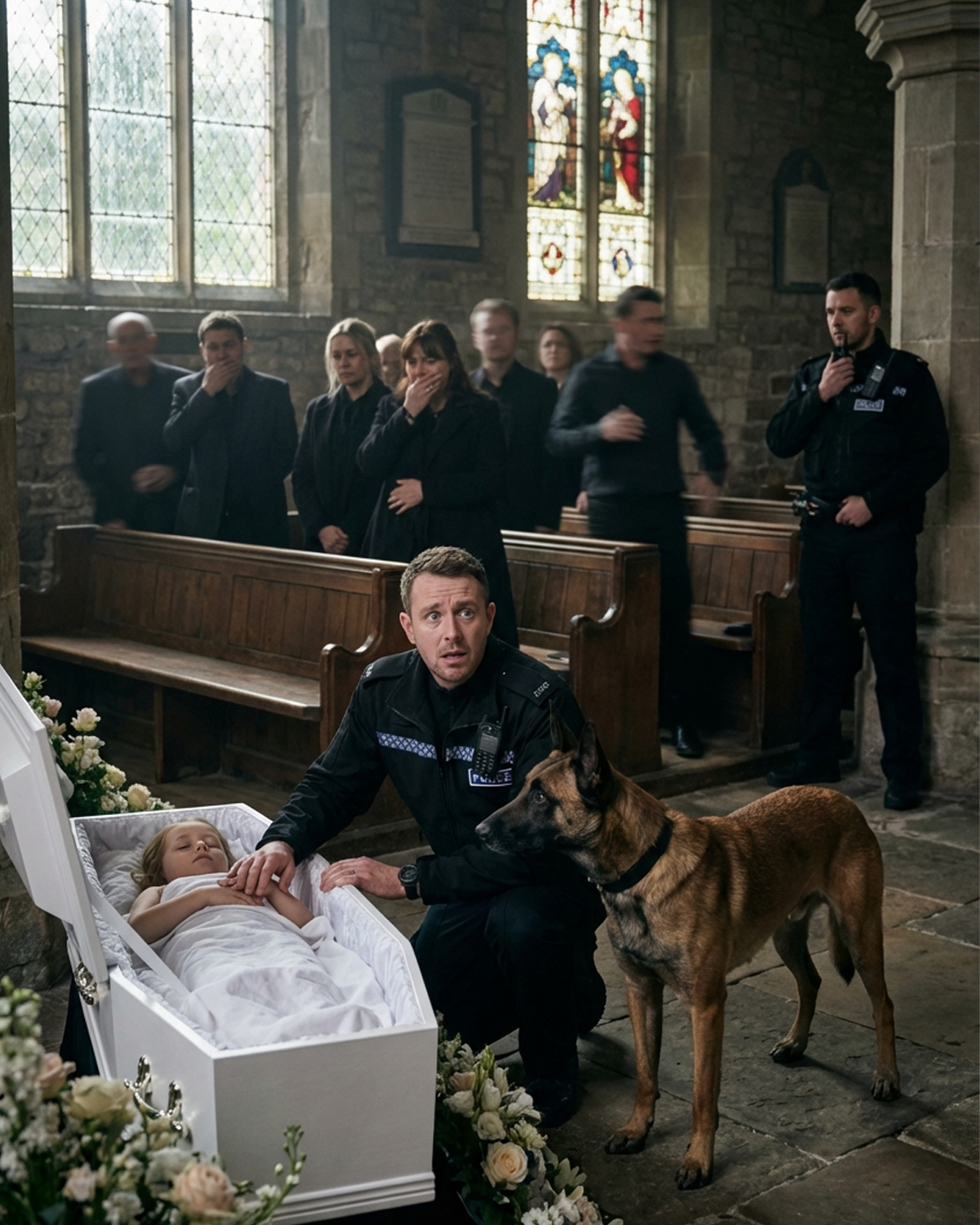 They believed they had silenced the truth by burying a small child, certain no one would ever know. But a determined K-9 dog sensed something terribly wrong, uncovering the hidden reality and exposing a secret that was never meant to surface.