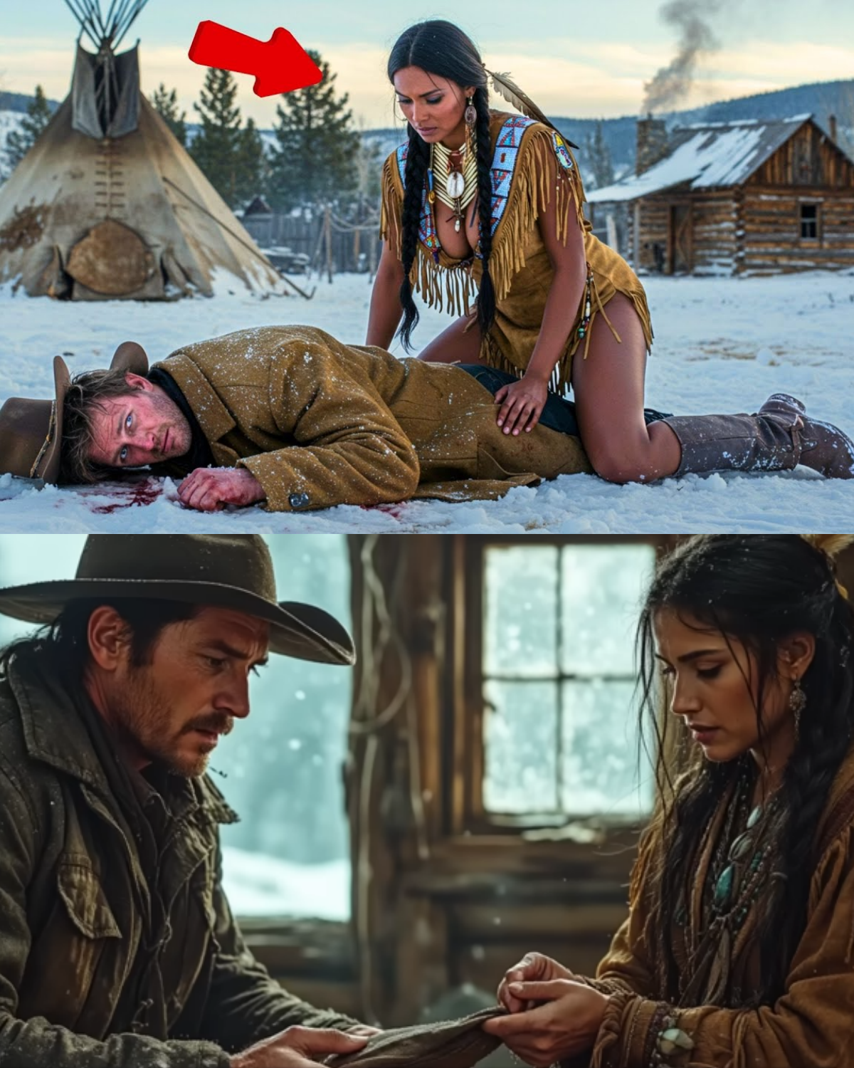 “Share My Bed or Die Out There”—How One Snowbound Night in 1881 Forced a Grieving Cowboy and a Defiant Apache Woman Into a Choice That Would Either Kill Them or Teach Them How to Live Again