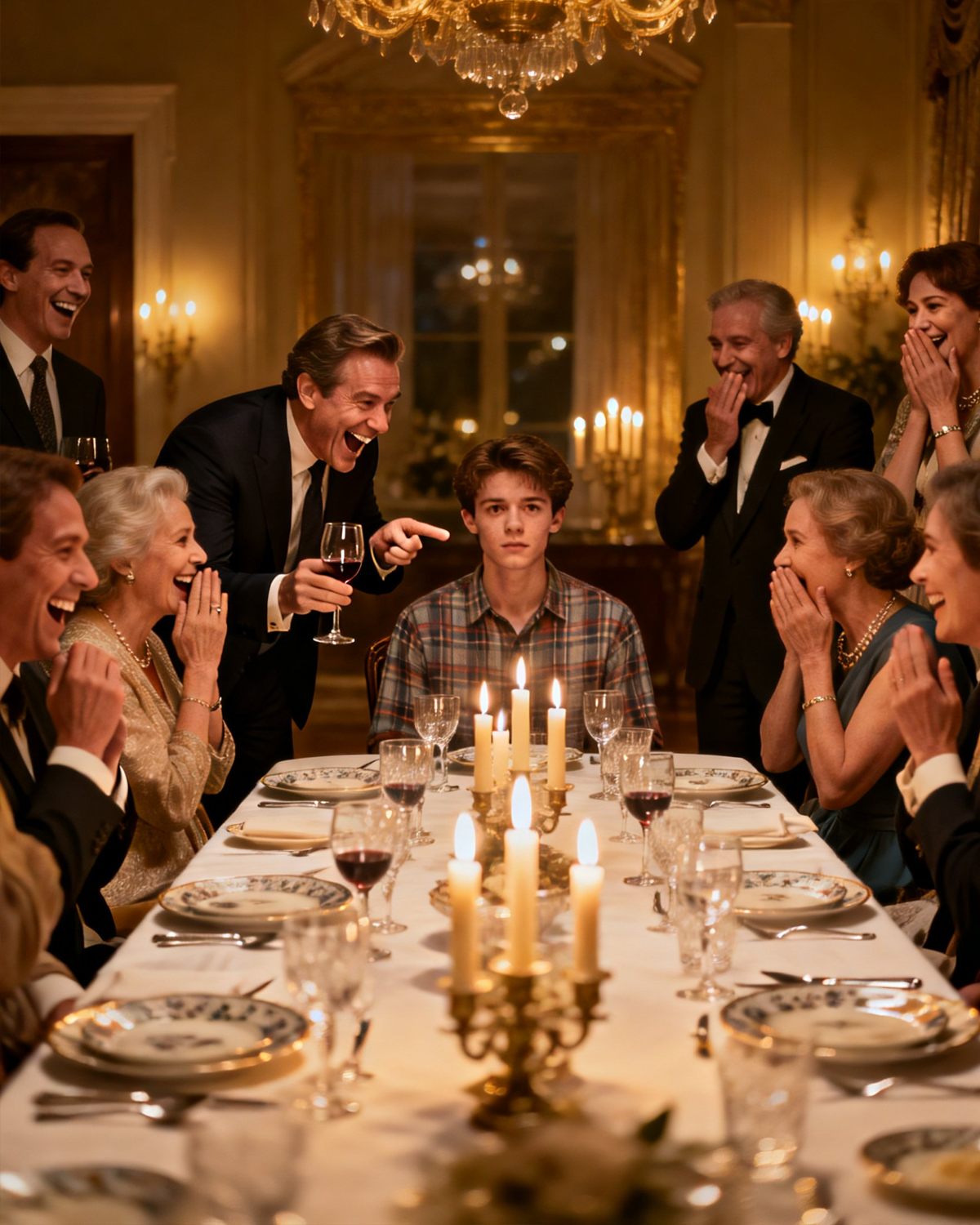 THEY CALLED ME BROKE, PATHETIC, AND AIMLESS — THEN A RICH STRANGER AT DINNER NODDED TOWARD THE RUNWAY AND SAID “NICE JET,” EXPOSING EVERYTHING