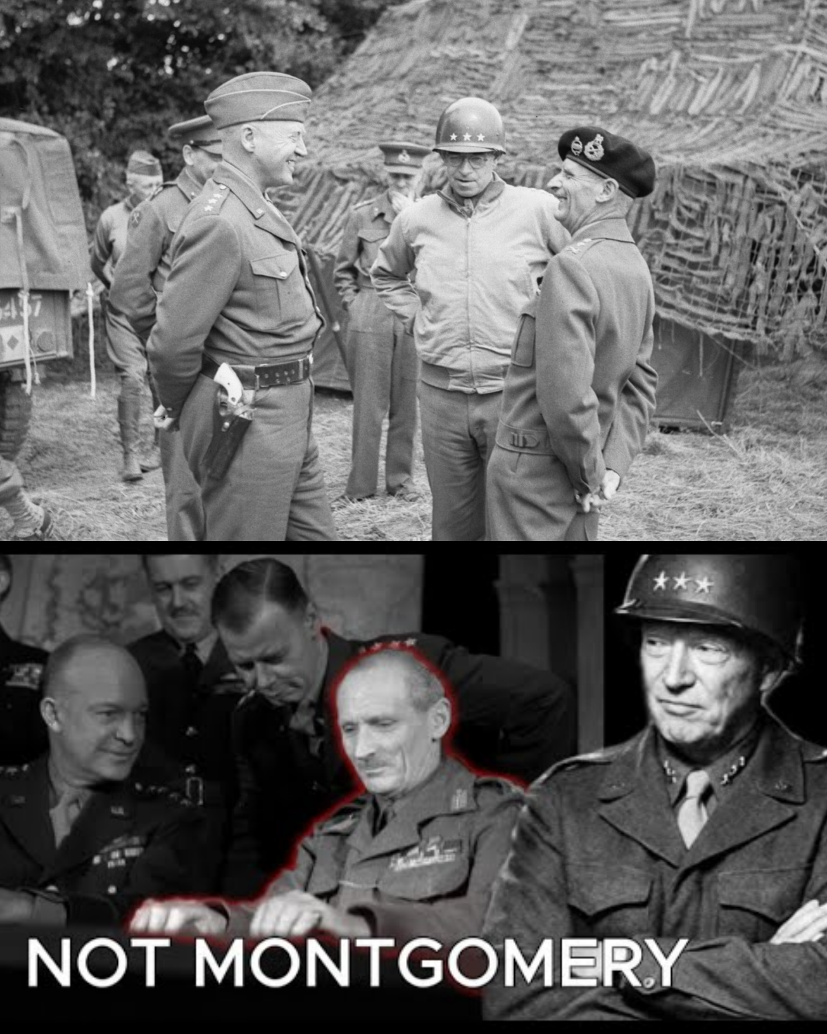 What Eisenhower Said When He Realized German Generals Feared Patton More Than Montgomery