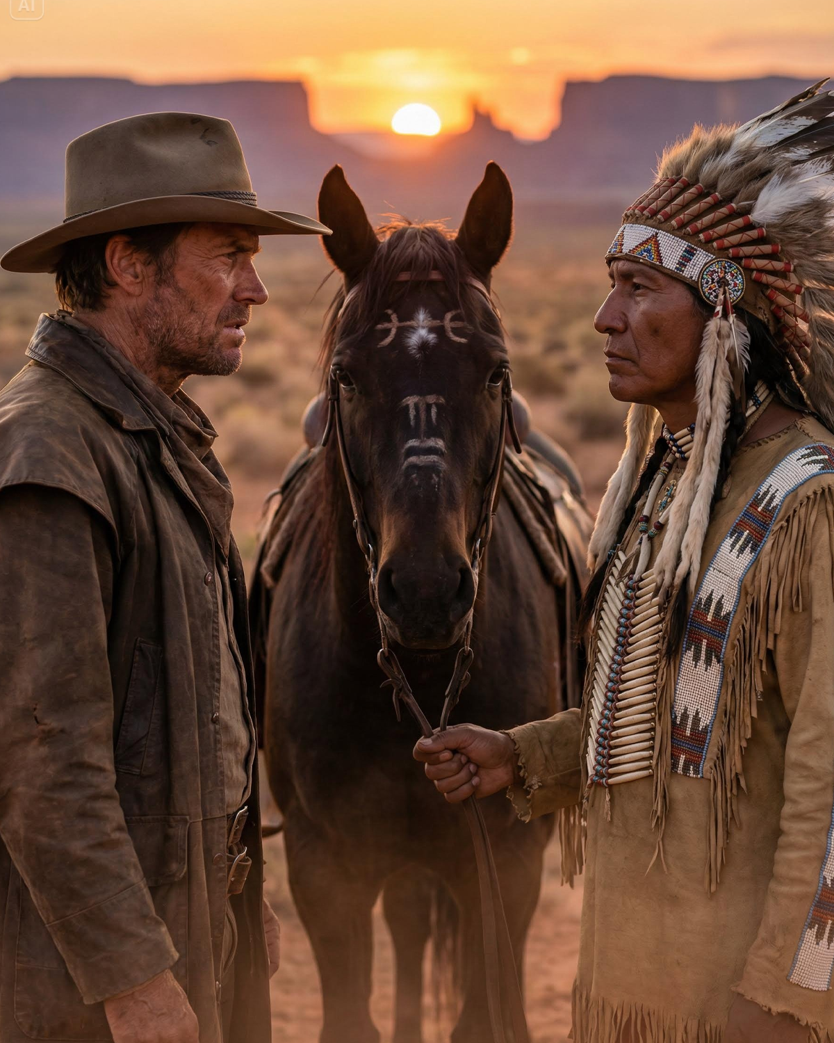 He Could’ve Kept the Horse or Sold It — Instead, He Rode It Back Into Apache Land, and That Choice Came Back to Him at Sunset