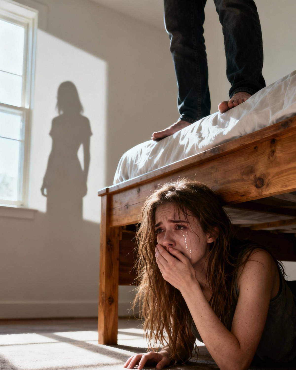 My neighbor yelled at me when I got home: “What a racket you’re making all day long!” “No one should be home,” I told her. “I heard shouting!”