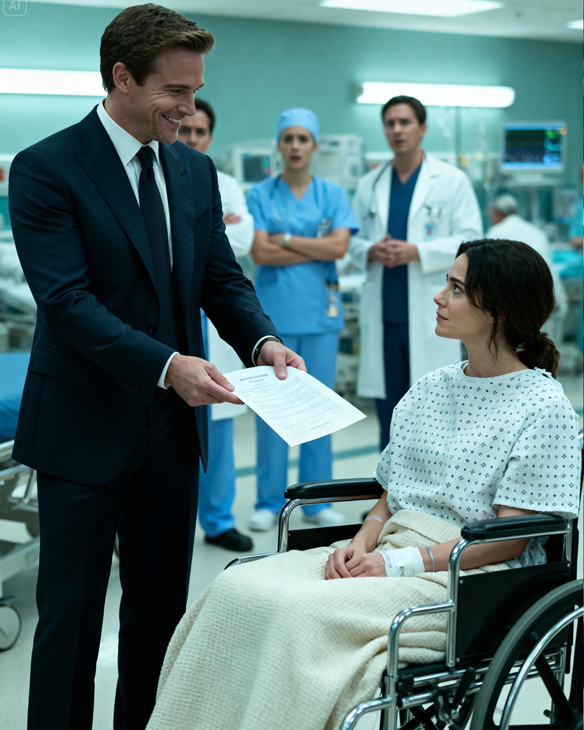 He Told Me to Sign the Divorce Papers While I Was Still in the ICU—Said He Wanted a “Perfect Wife,” Not a Woman Who Needed Help, and That Was the Exact Moment Everything in His Life Started to Collapse