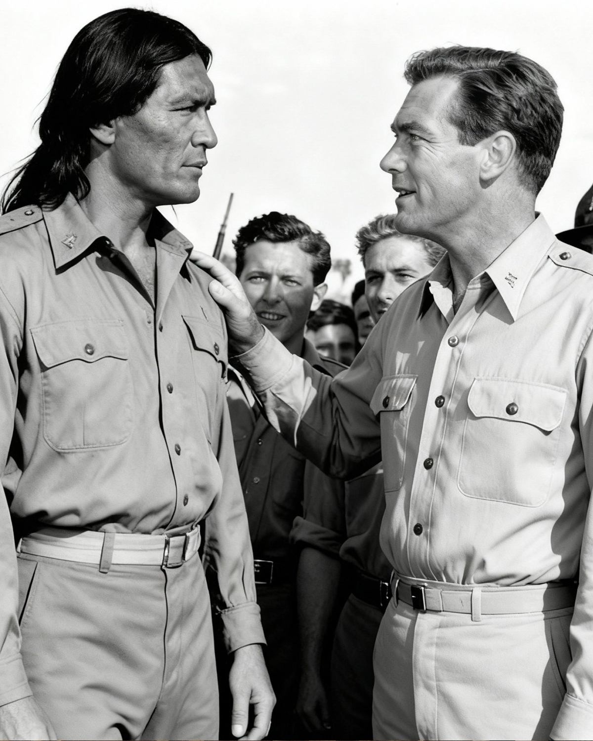 The G.I.s Laughed at the “Apache Tracker” — Until Audie Murphy Told Them to Lower Their Rifles…