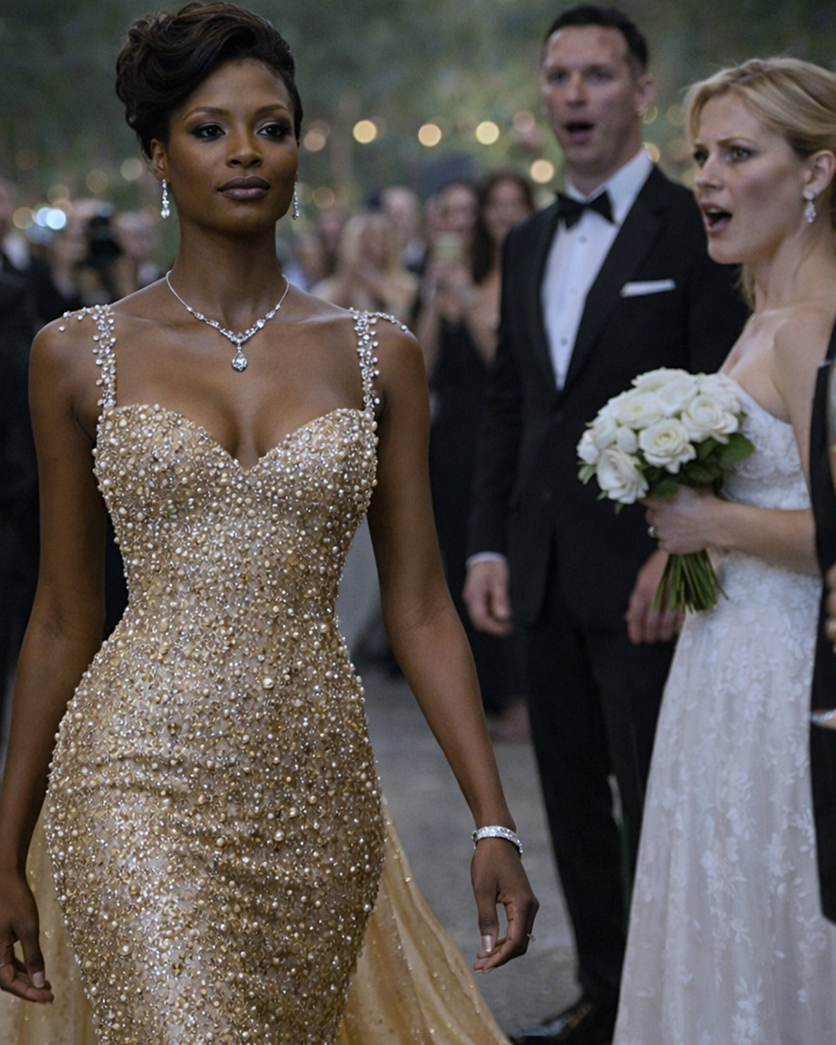 CEO’s Wife Invites Black Cleaning Lady as a Joke To Mock Her But When She Arrived, Everyone Stunned