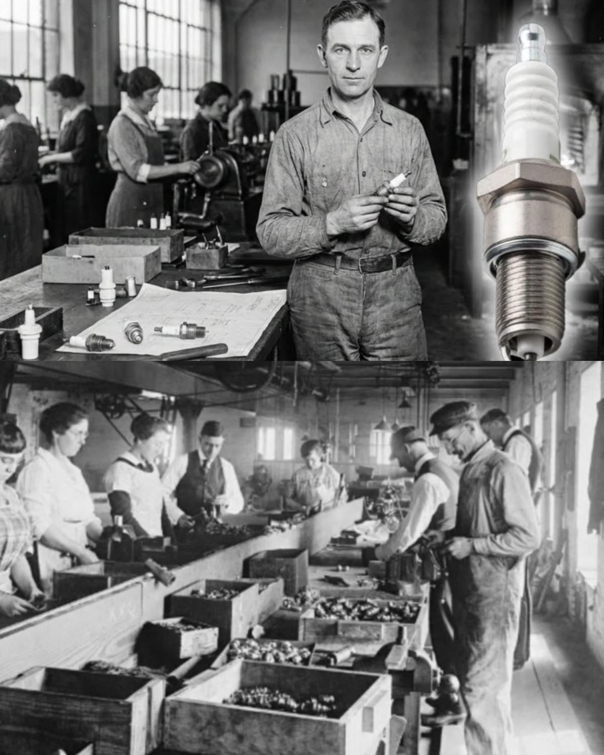 America Had No Spark Plugs in 1917 — So Champion Built Ceramic Cores That Survived 2,000°F…