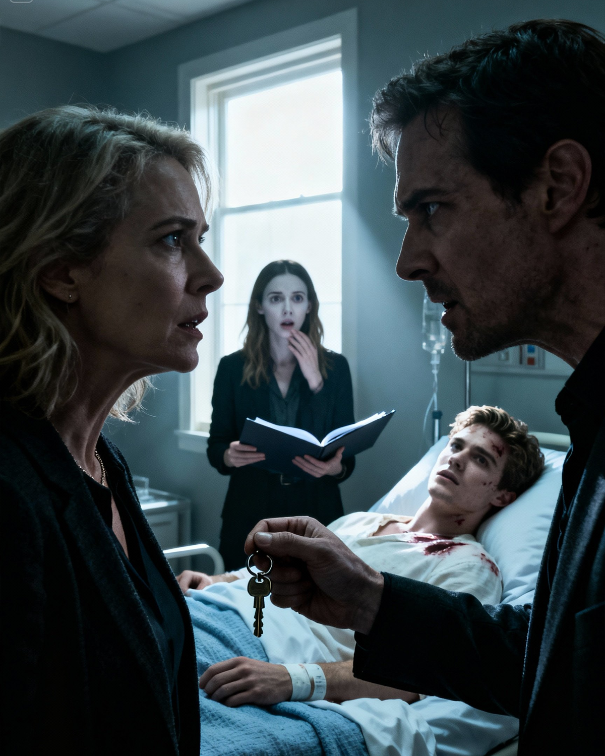 A few days after inheriting $120 million from my grandfather, I survived an accident and thought my parents would rush to check on me. They didn’t. They came demanding the key to his safe and said, “You only bring trouble.” Then they went back to my sister to pressure me while I was still lying in bed. I was silent… until she opened the file and whispered, “Oh my God… this is his.”