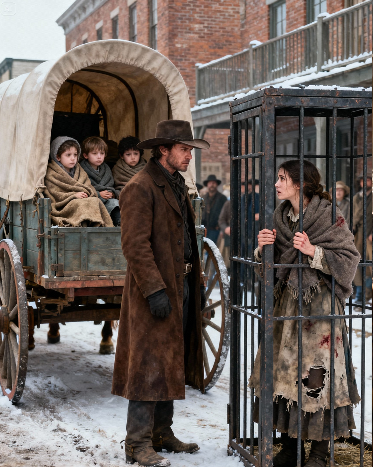 “They Left Her to Freeze”—The Widowed Cowboy’s Voice Dropped as He Growled, “Open It. Now.” And What He Found Inside the Barn Changed Everything