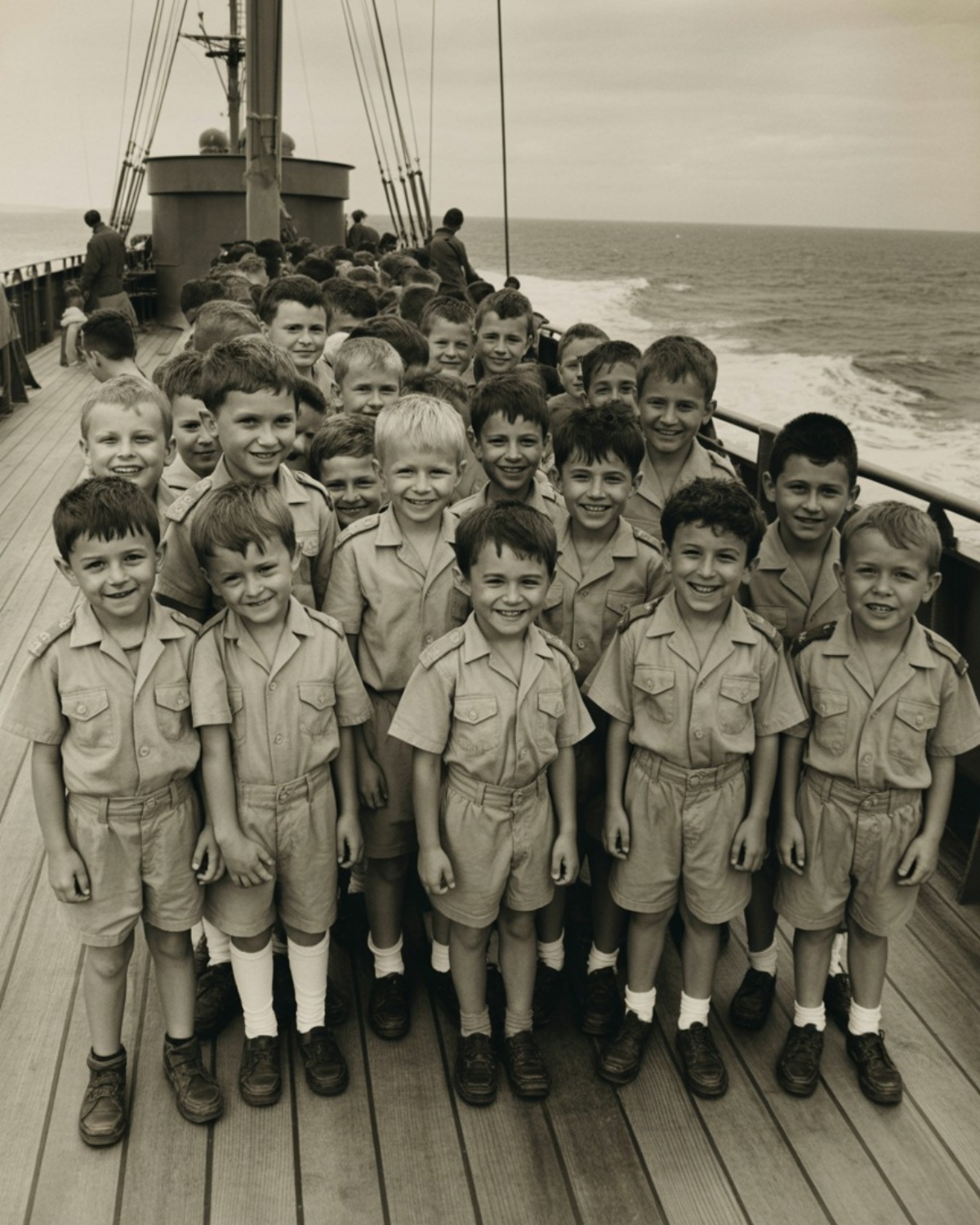 When 740 children were condemned to disappear into the sea during World War II, the entire world said “no.