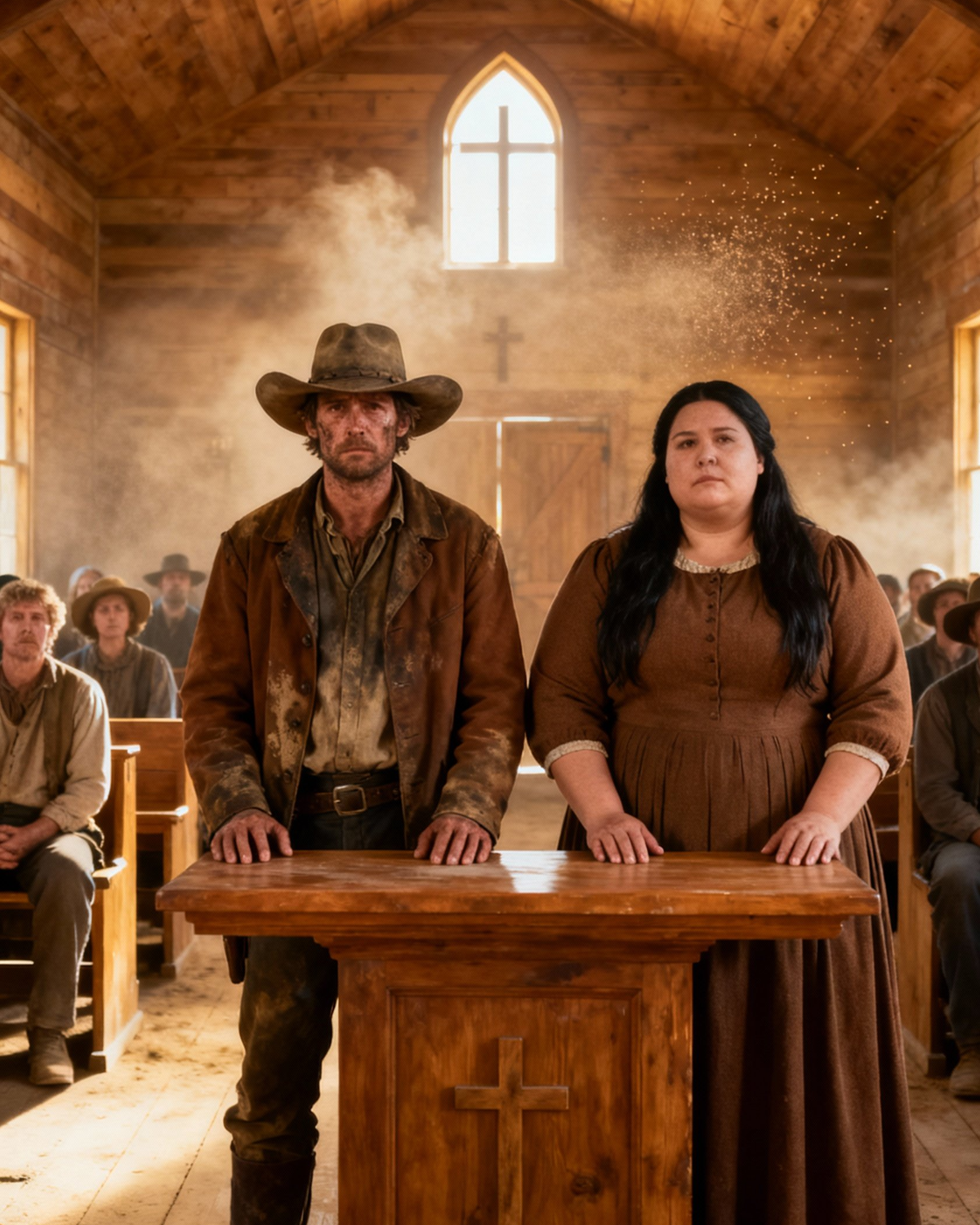 He Sold His Pride for One Cow and Married a Woman Everyone Mocked — But When She Locked the Door on Their Wedding Night, a Deadly Secret, a Perfect Trap, and a Love Forged in Fire Turned a Humiliation into the Most Shocking Revenge the Wild West Ever Witnessed