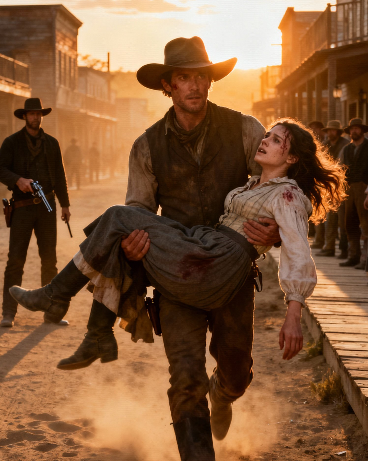 She Was Shot in the Back While Running—The Cowboy Reached Her Just in Time, Never Knowing Who She Was or Why Someone Wanted Her Dead