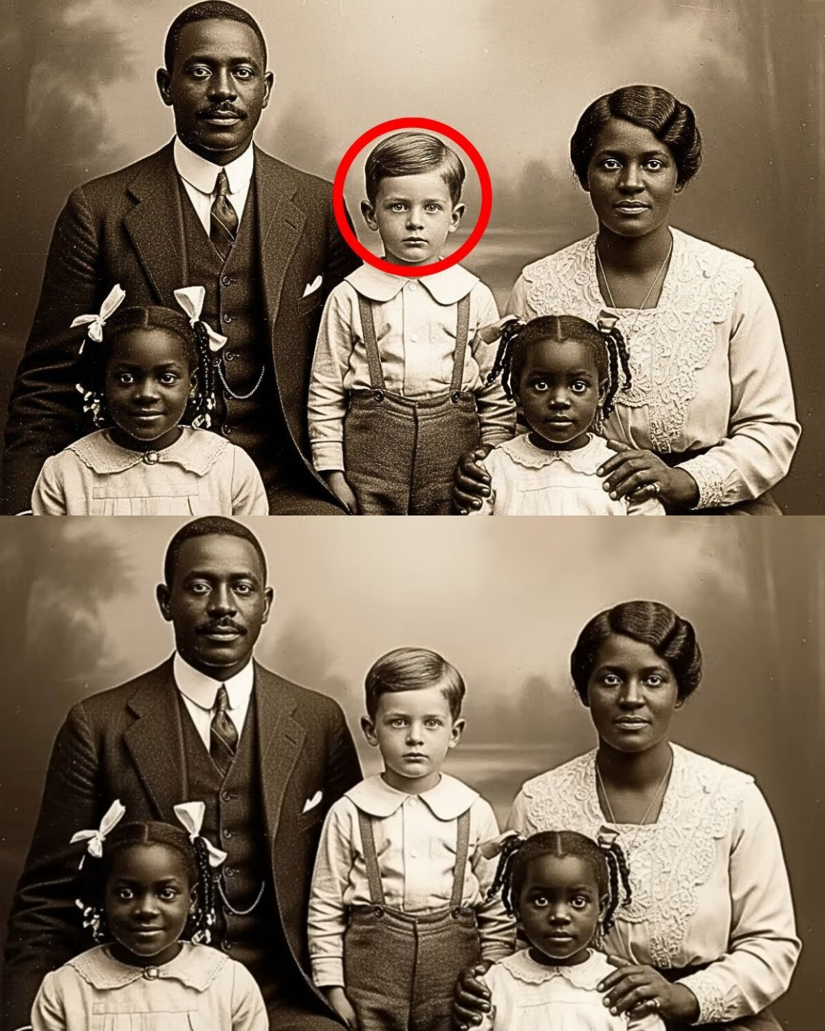 This 1920 portrait holds a mystery that no one has ever been able to unravel — until now