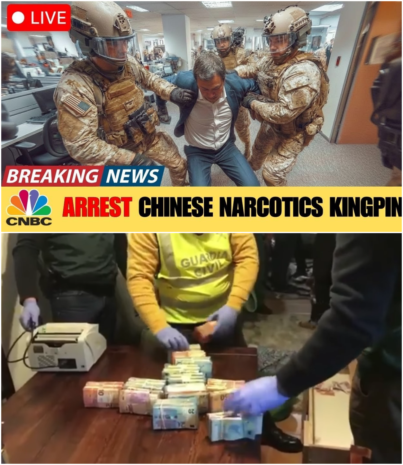 FBI Busts $1 4 Billion Chinese Fentanyl Precursor Ring in California — Chemicals, Cash Confiscated