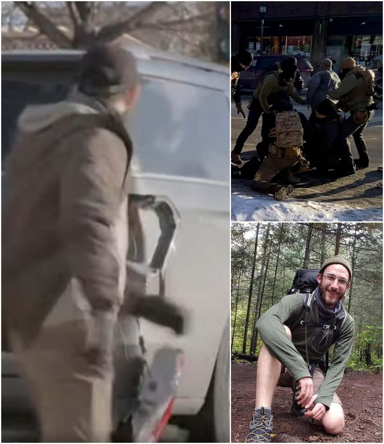 Video appears to show Alex Pretti spit at federal agents, violently damage SUV days before fatal CBP shooting