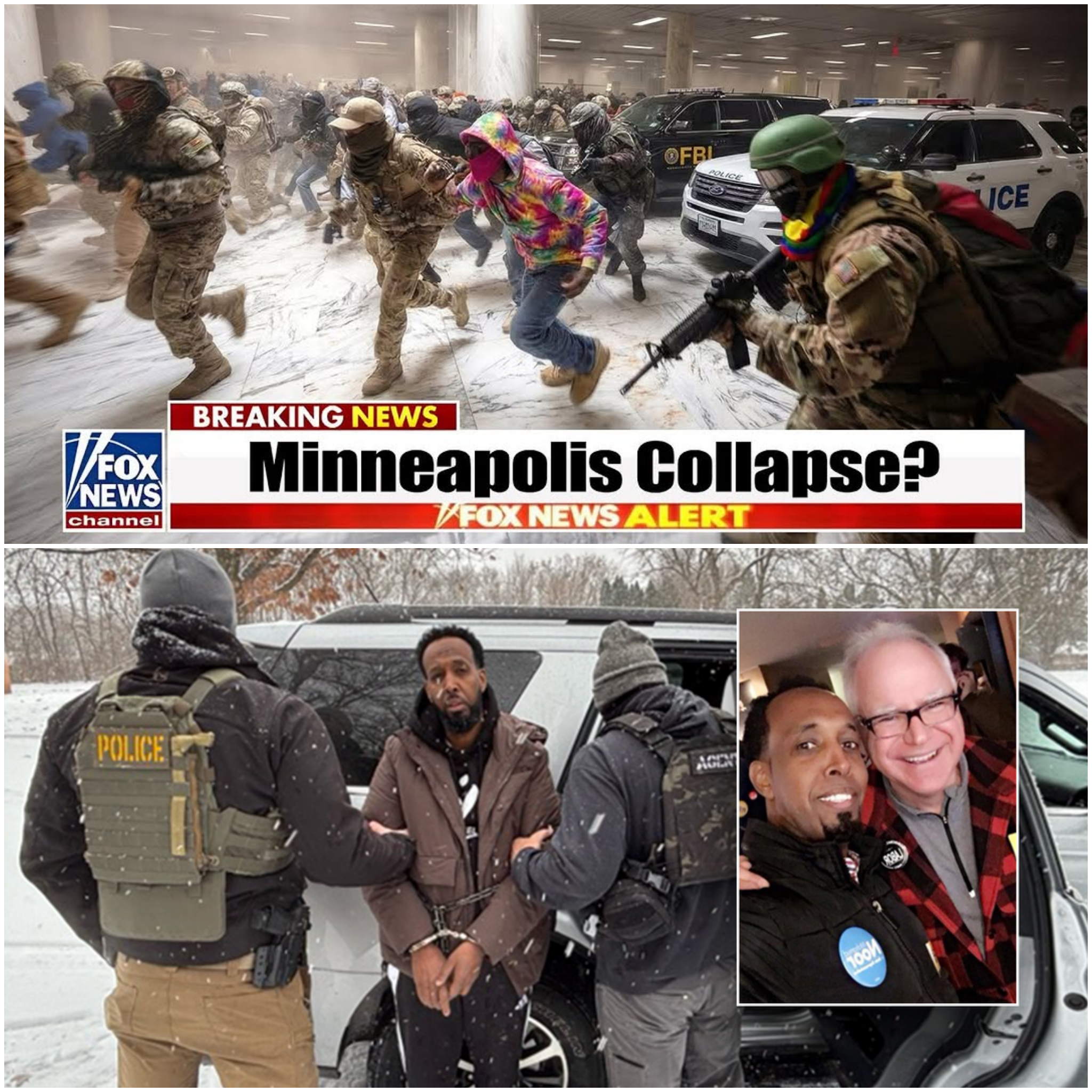 FBI & ICE Strike on Somali Cartel in Minneapolis — Millions in Drugs Seized, Major Arrests