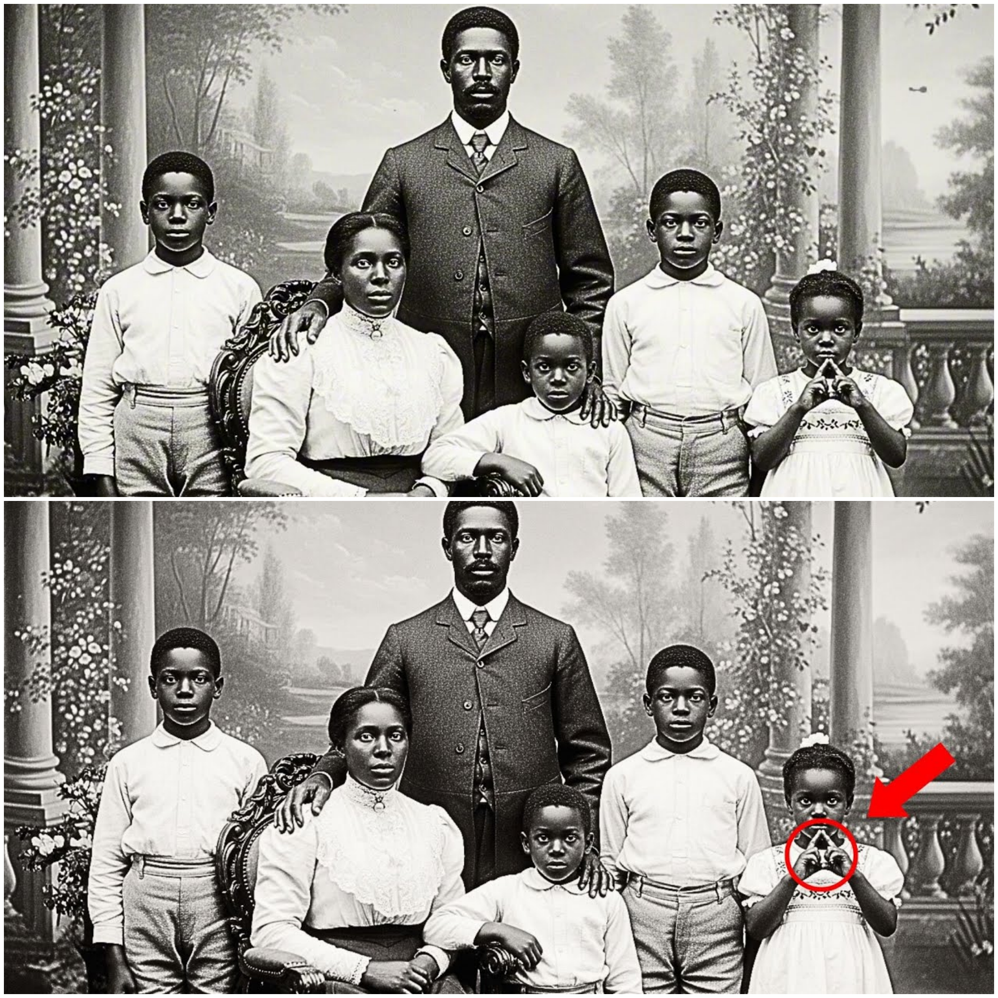It Was Just a Family Photo—But Look Closely at One of the Children’s Hands