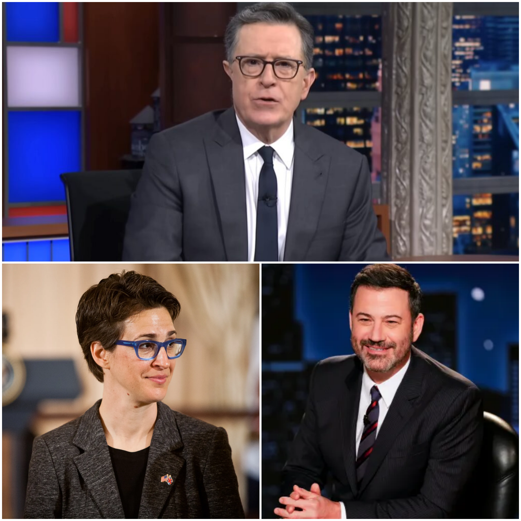 Maddow, Colbert, and Kimmel Just Walked Away From the System — And Launched a Newsroom That Has Networks Shaking