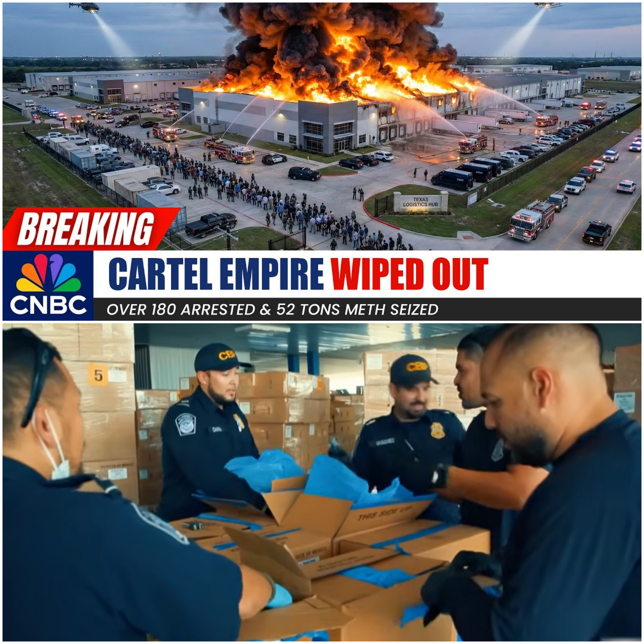 1 MIN AGO: DEA & FBI STORM Texas Logistics HUB — 52 TONS of Meth & 20 Politicians EXPOSED