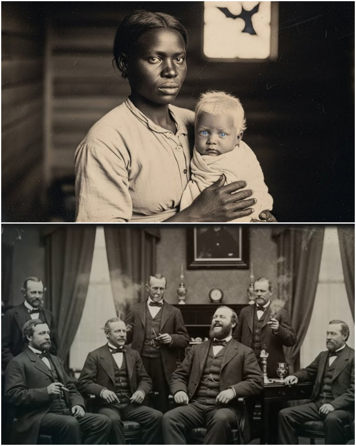 Virginia Discovered Slave Babies With Emerald Eyes and Blonde Hair — All From One Father