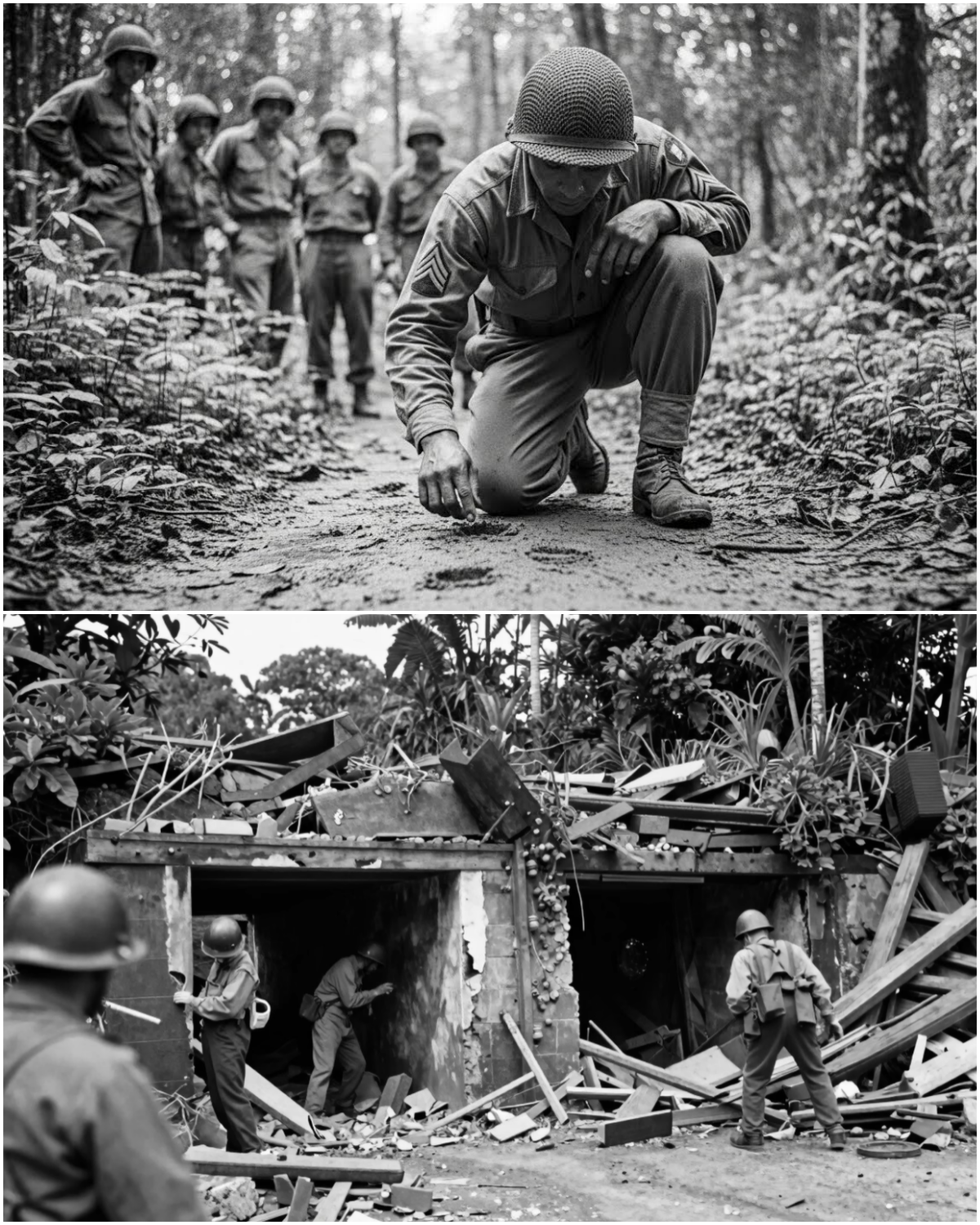 How One Apache’s “Crazy” Footprint Trick Exposed a Hidden Japanese Base in the Jungle