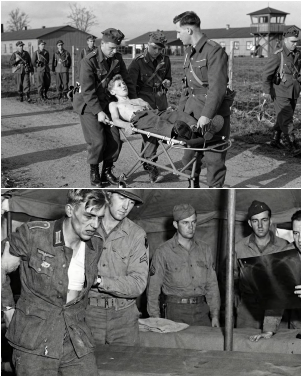 A 18-Year-Old German POW Boy Arrived At U.S Camp With Punctured Lung – Medical Exam SHOCKED Everyone