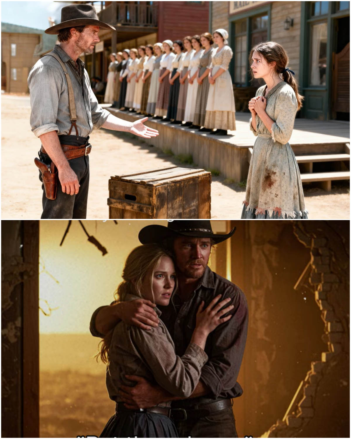 “Give Me The One No One Wanted!” Cowboy SAID After Being Offered 10 Mail-Order Brides