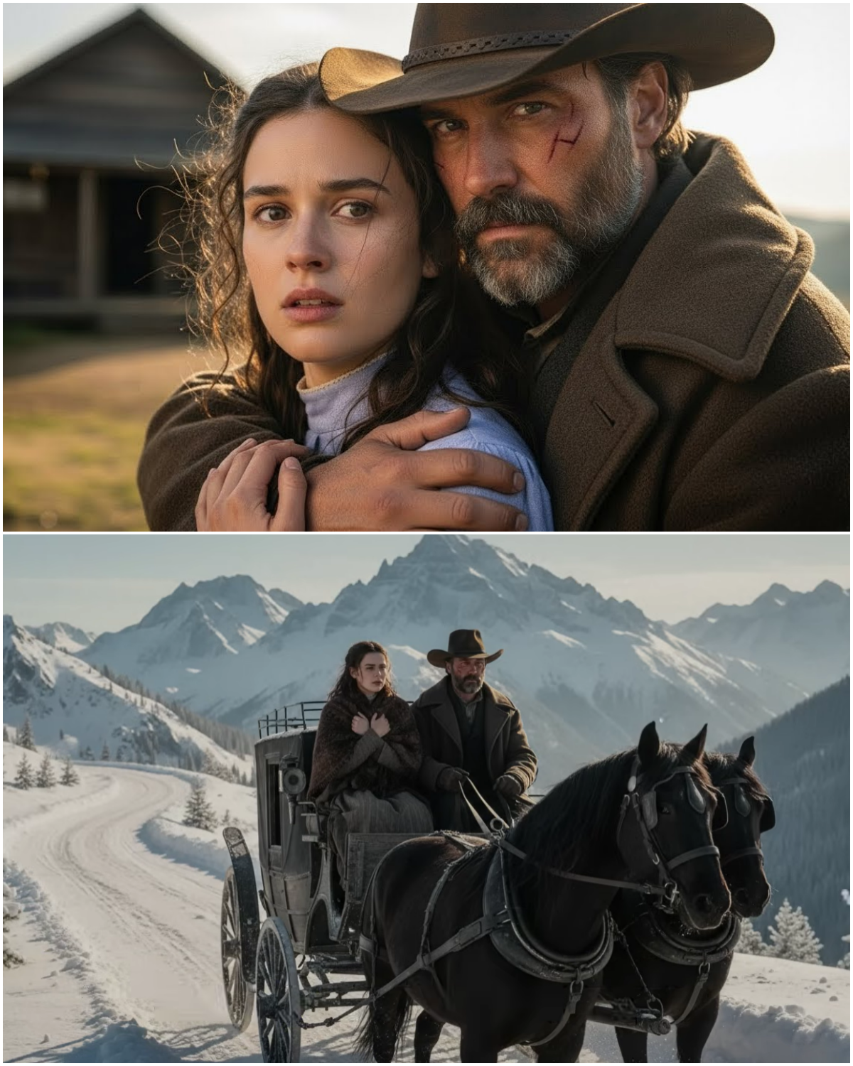 She Was Forced to Marry the Most Feared Mountain Cowboy — What He Did Shocked the Whole Town