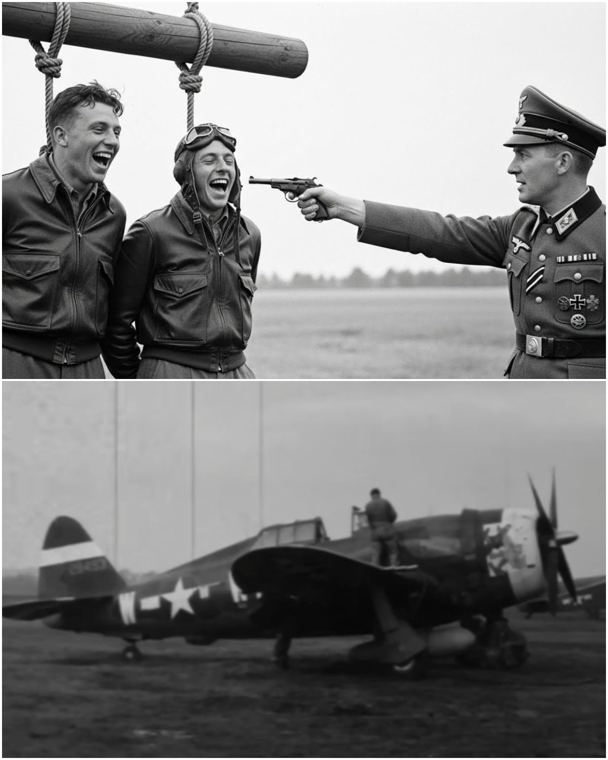 The Germans captured two American pilots — they thought they were going to die at the hands of the German general, but the enemy’s next action made the two pilots burst into tears.