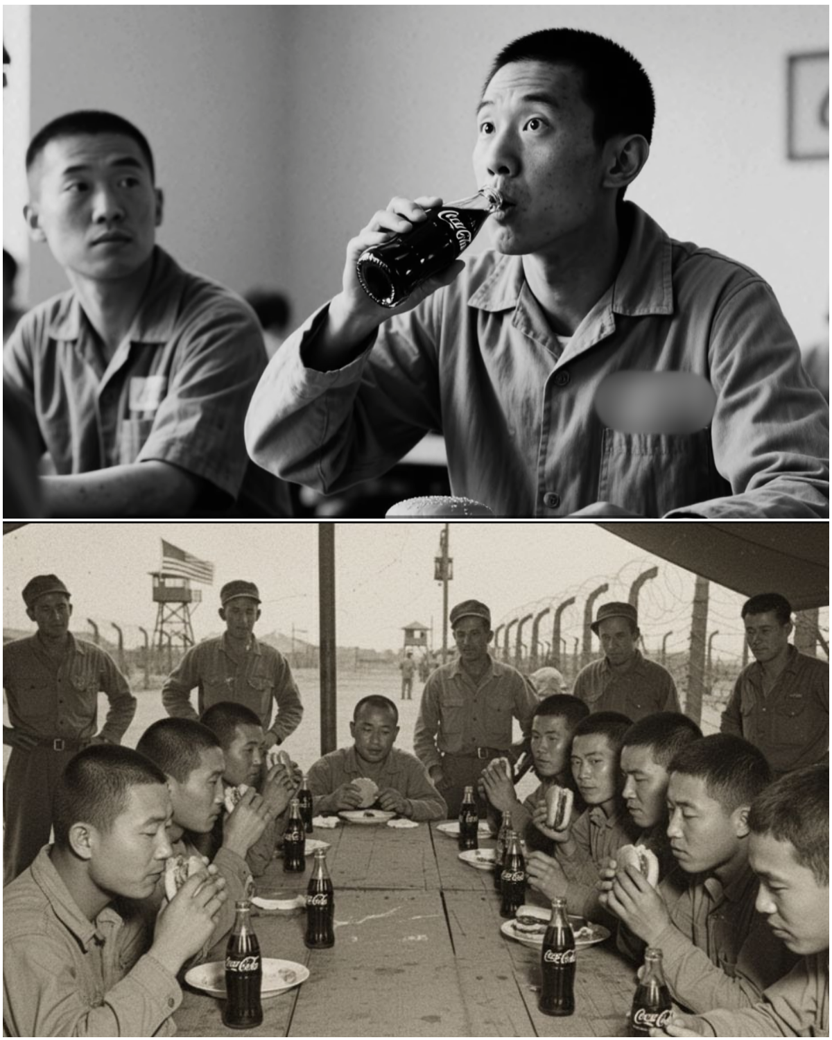 Japanese POWs Broke Down After Tasting Hamburgers and Coca-Cola in U.S. Camps