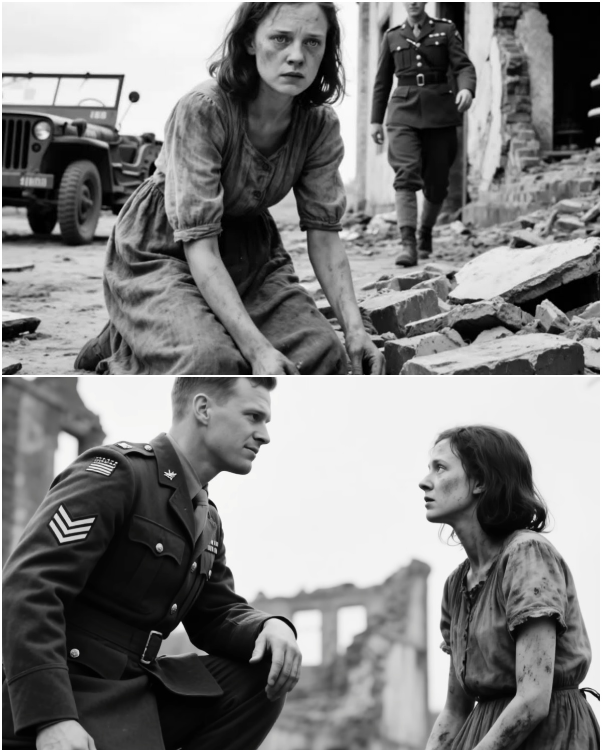 When an American Soldier Saved a Starving German POW Woman – “You’re Mine Now,” He Said