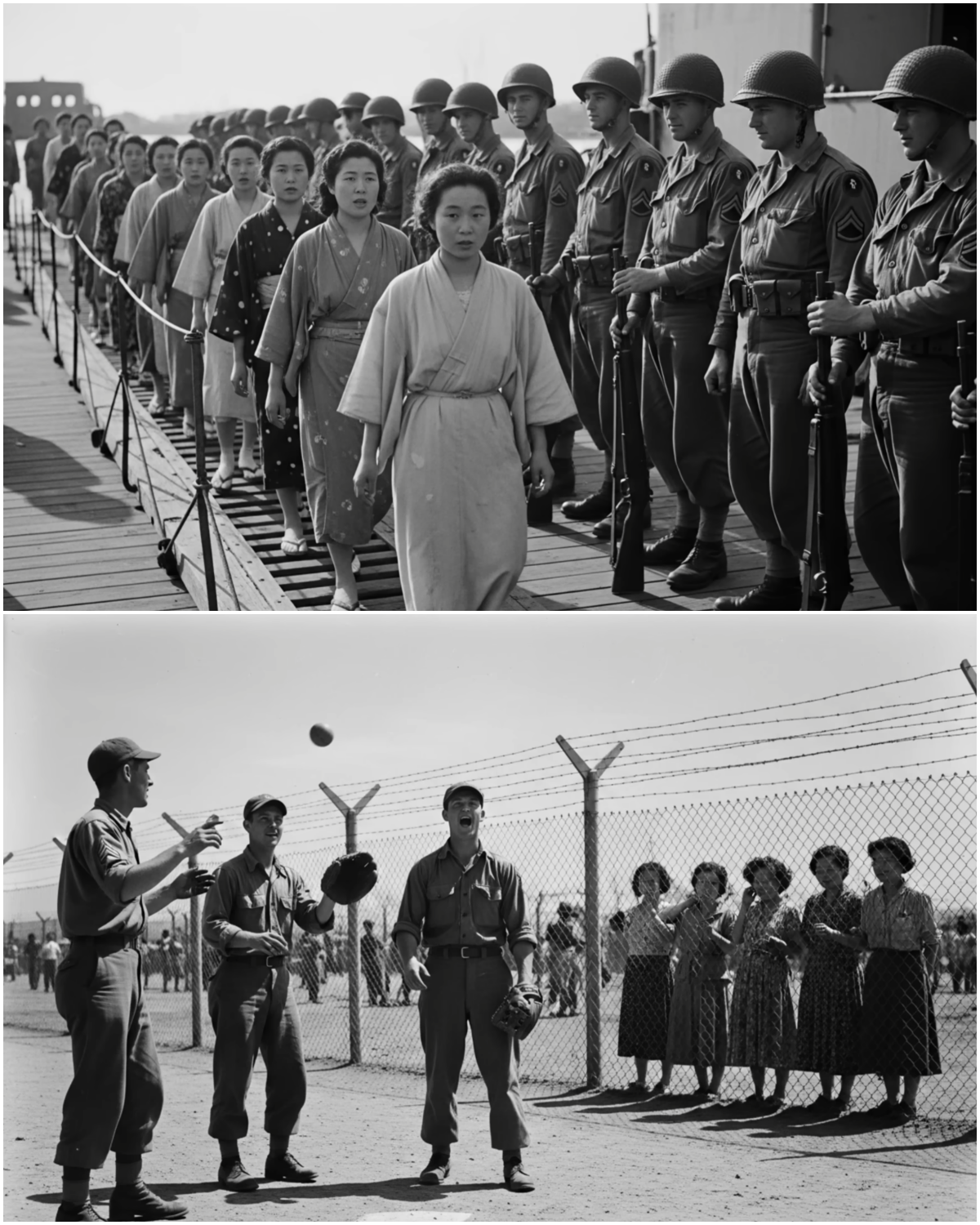 Female Japanese POWs were Shocked When they Saw Tall and Handsome Men In America