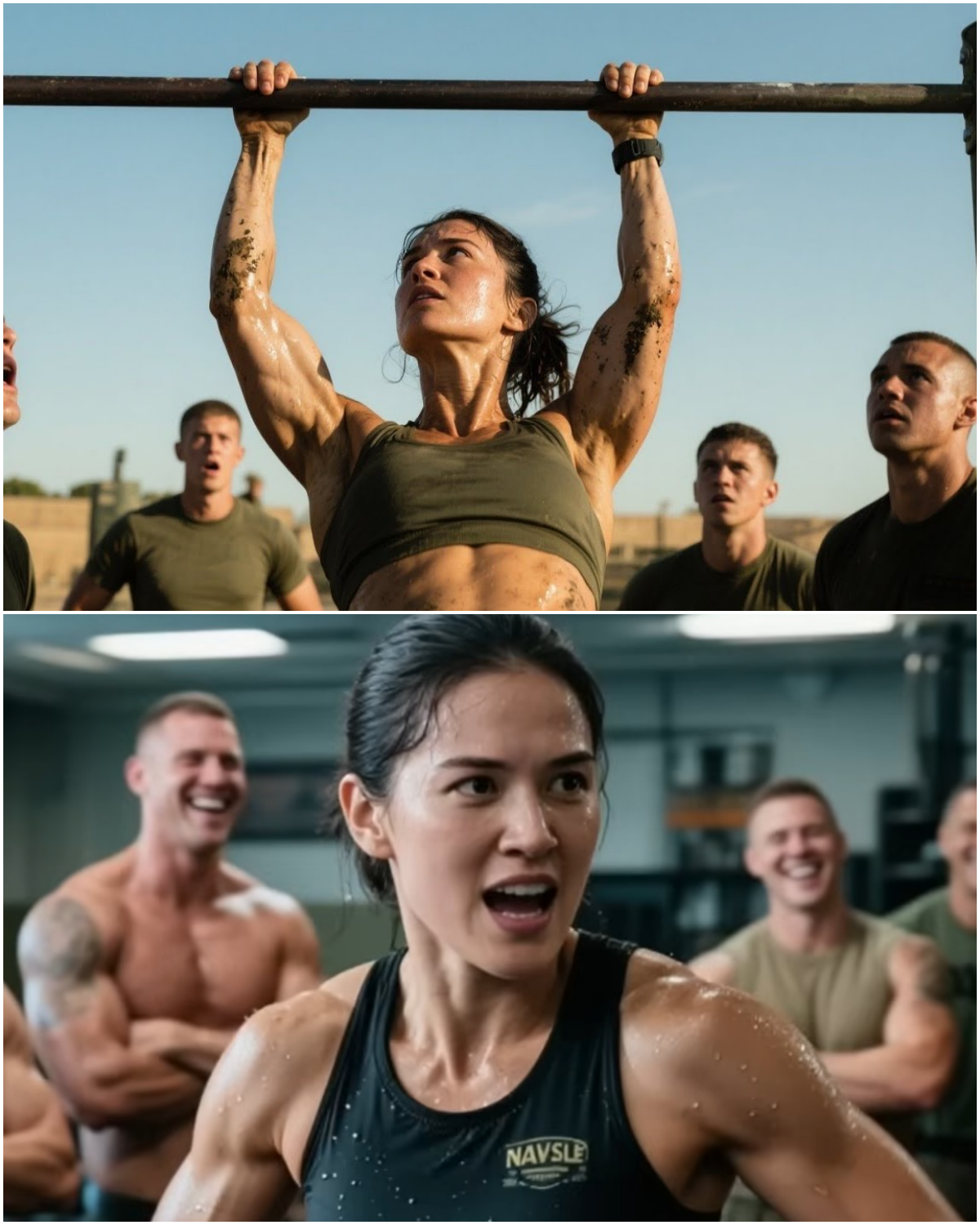 “Do you mind if I try?” — The Navy SEALs laughed. Thirty minutes later, no one dared to meet her eyes.