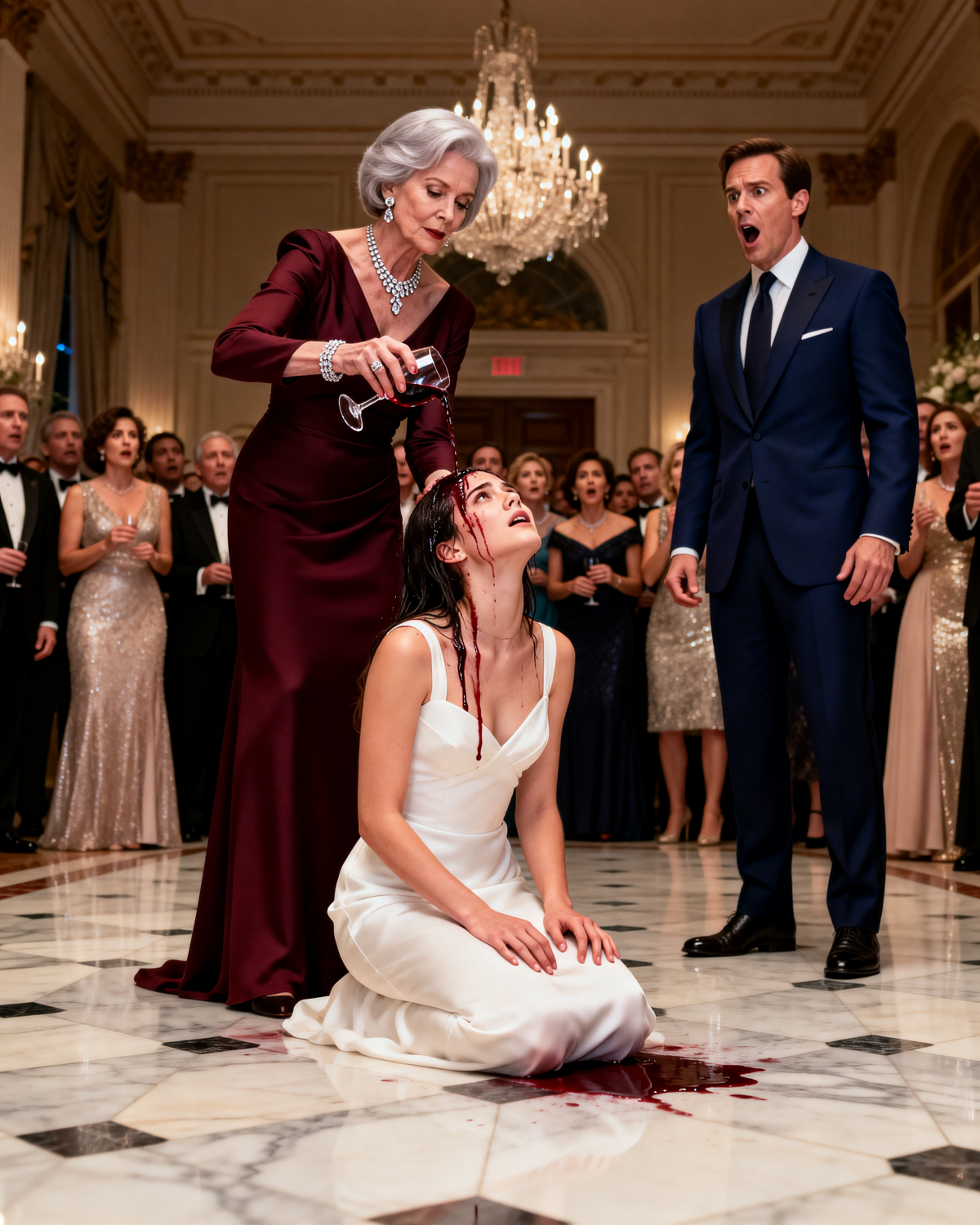 “YOU DON’T BELONG IN THIS FAMILY.” HER MIL DUMPED RED WINE ON HER… NOT KNOWING SHE WAS THE CEO BUYING THEIR COMPANY IN AN $800 MILLION DEAL