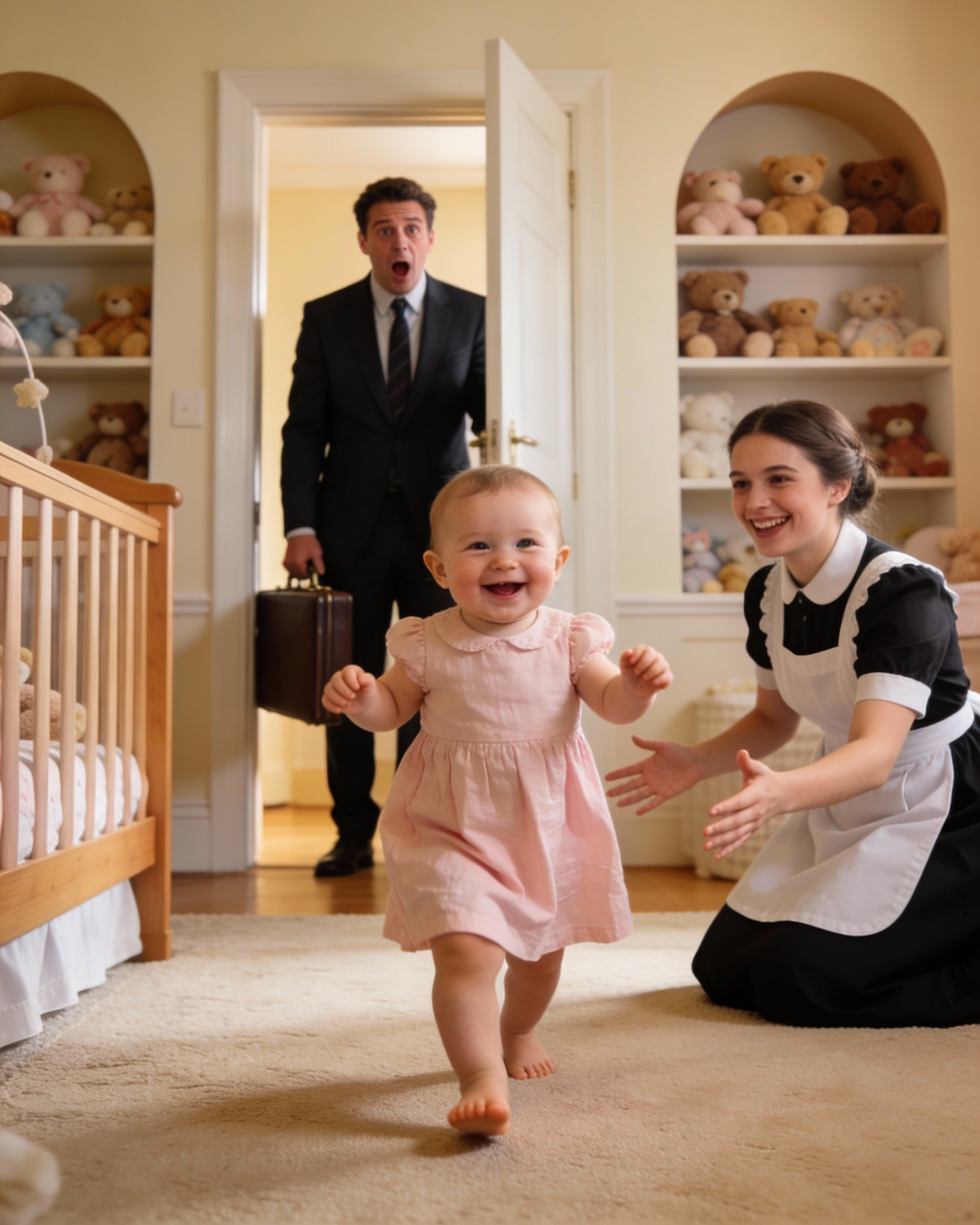 THE BILLIONAIRE’S DAUGHTER HAD NEVER TAKEN A STEP—UNTIL HE CAUGHT THE MAID DOING THE IMPOSSIBLE