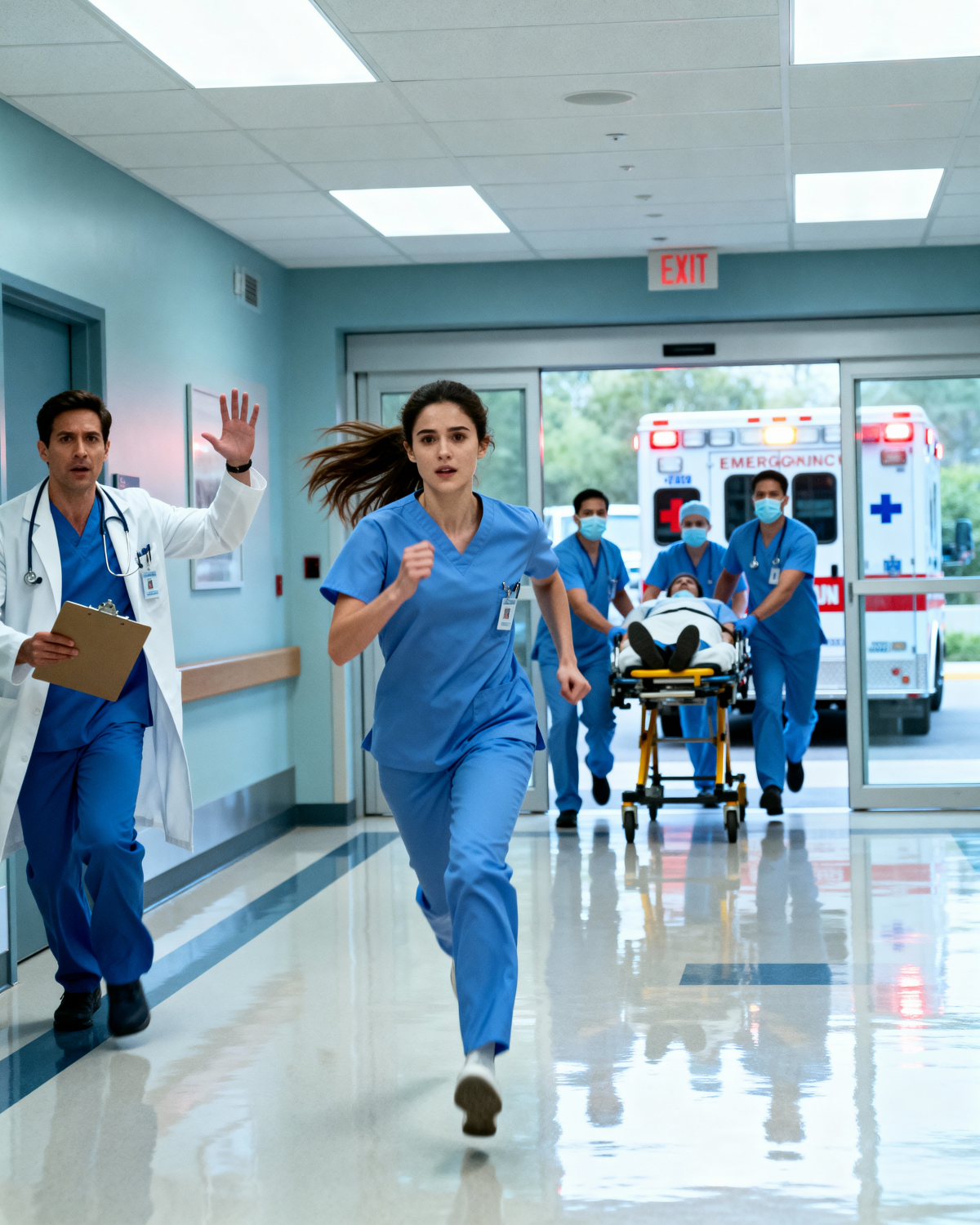 I was on the night shift when my husband, my sister, and my son were brought in, all unconscious.