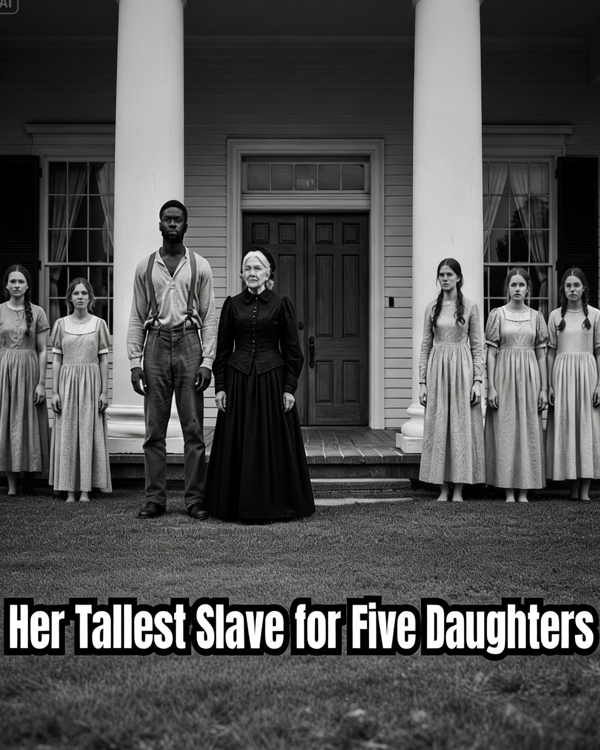 In 1847, a Widow Chose Her Tallest Slave for Her Five Daughters… to Create a New Bloodline