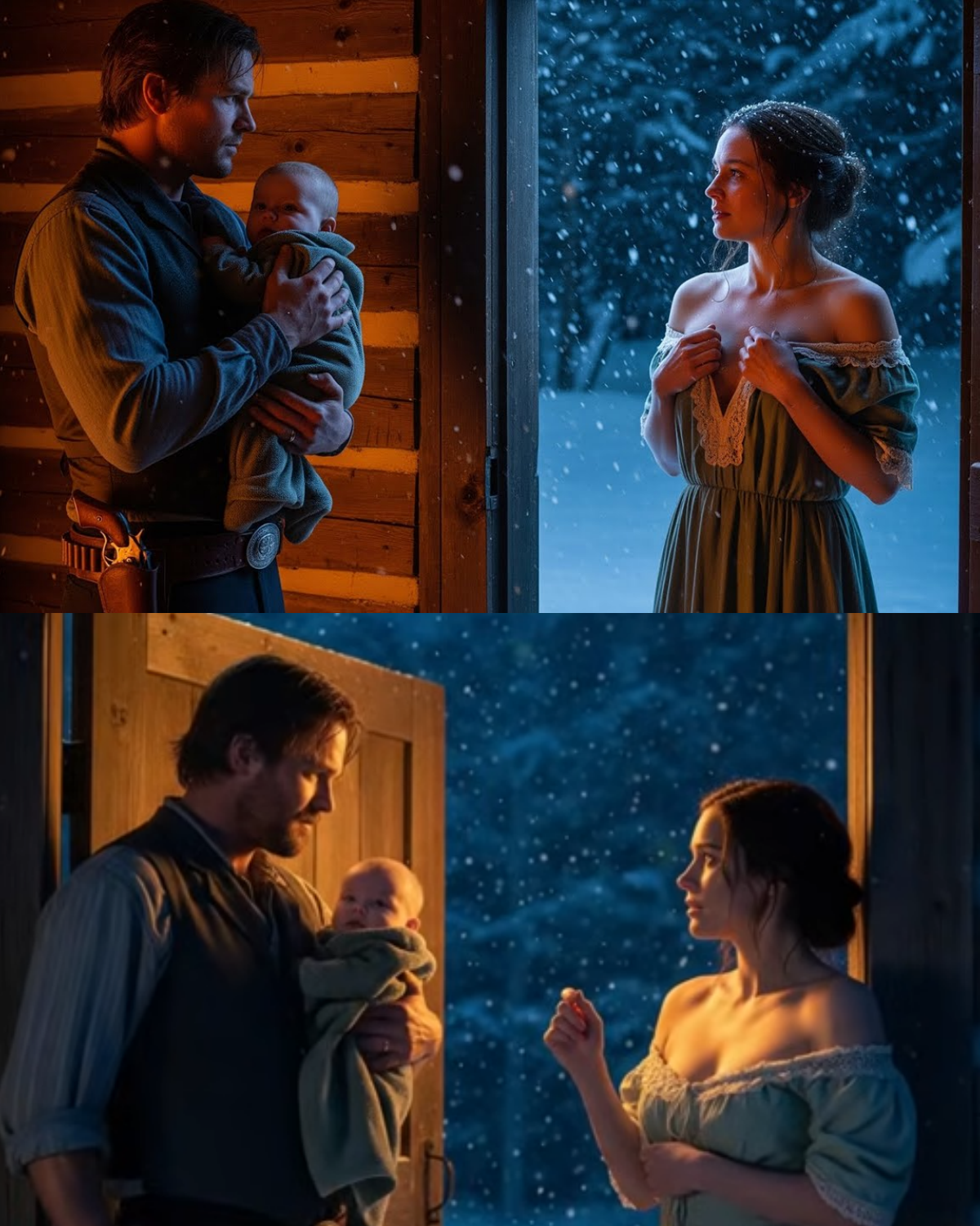 Widowed Rancher’s Baby Was Dying—Until His Neighbor Knocked and Said ‘Let Me Feed Her’ |