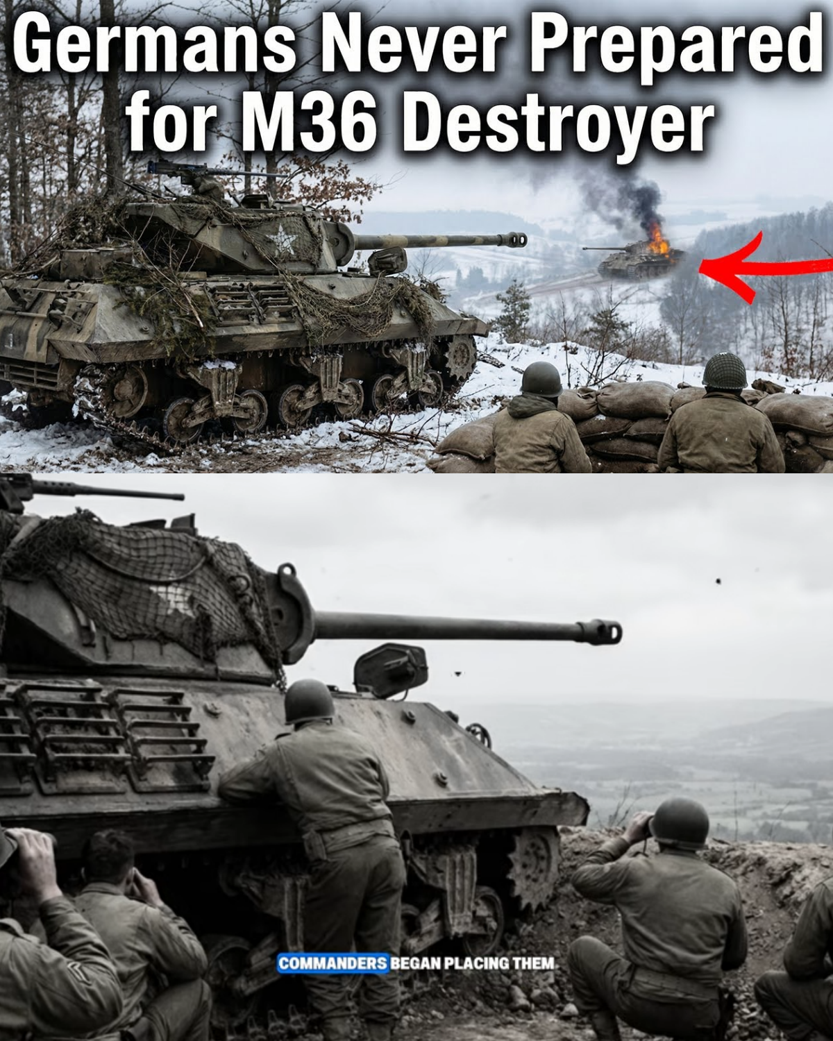 The Germans Never Prepared for This! A Hidden American 90mm Gun Struck From 3,000 Yards Away