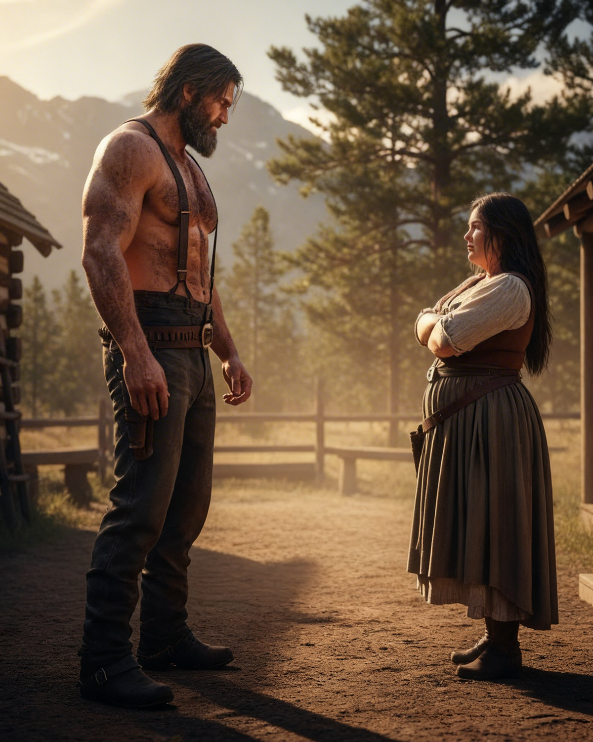 No Mail Order Bride Lasted One Week With the Mountain Man Until the Obese One Refused to Leave