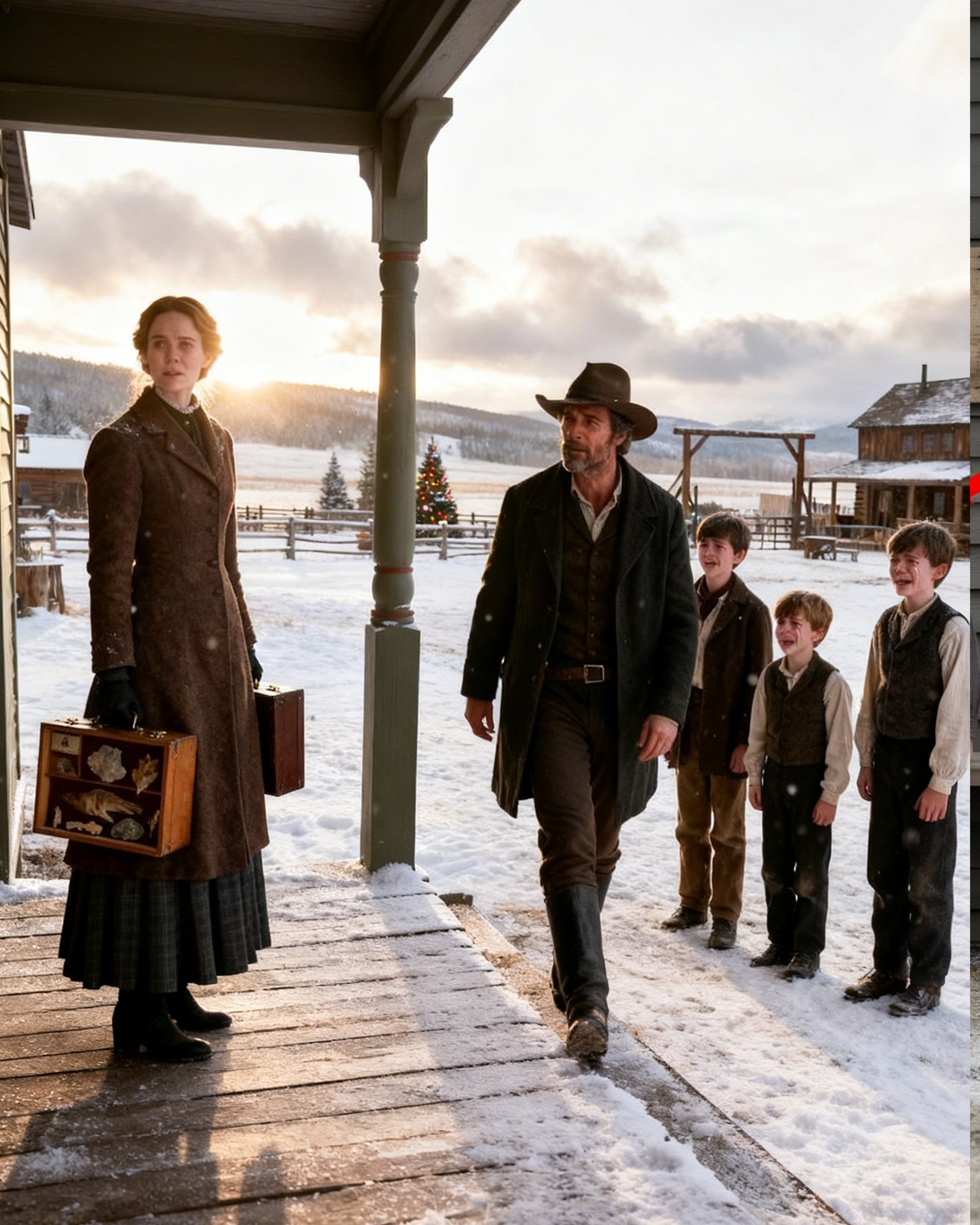 Christmas Storm Stranded Her at His Ranch — Kids Begged Daddy to Make Her Stay