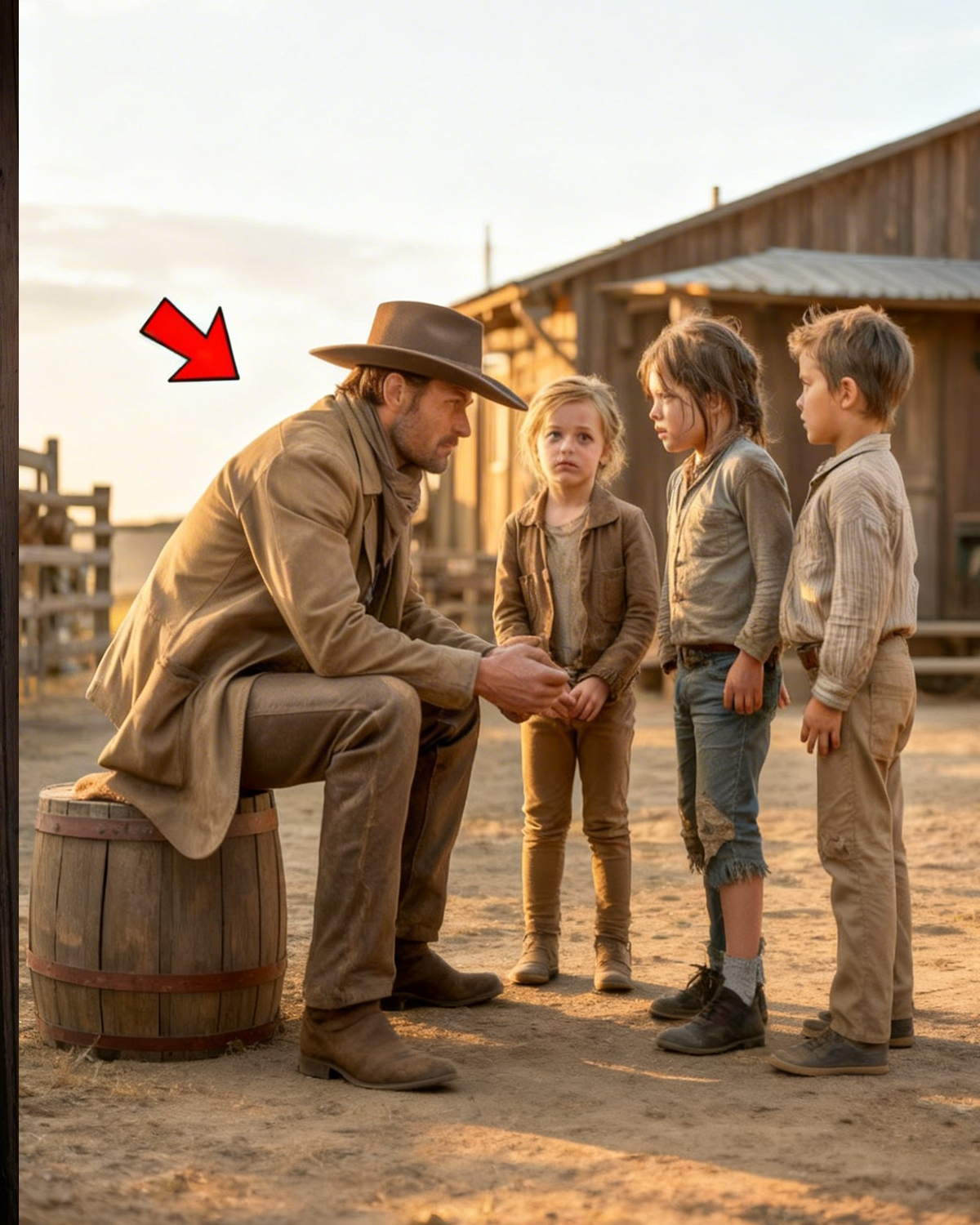 “Sir… Can We Stay Till Sunrise?” The Child Begged — The Rancher’s Answer Changed Their Lives Forever