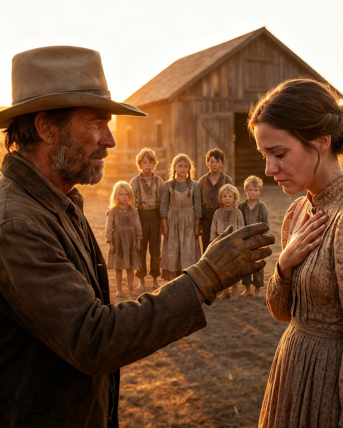 Barren Woman Answers Widower’s Ad for Help With 6 Kids — What Happens Next Will Break Your Heart