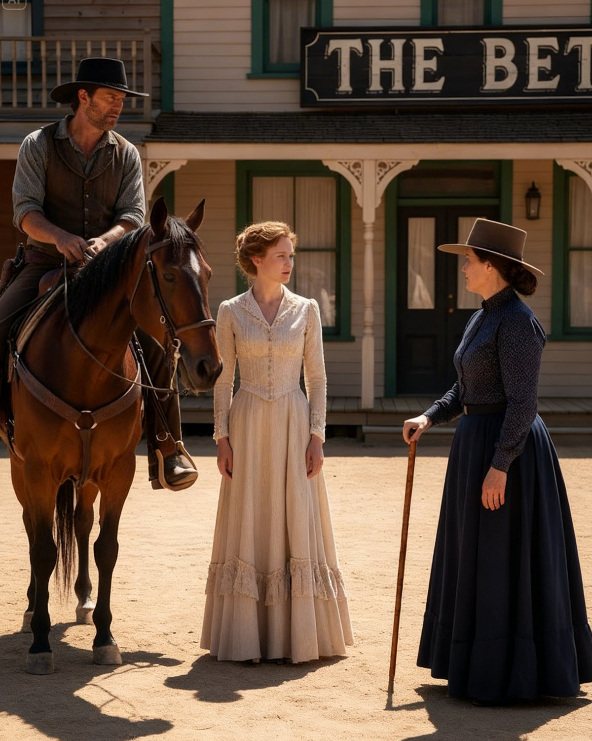 “Sell Her to Me Instead,” the Cowboy Said After Catching the Stepmother Beating Her