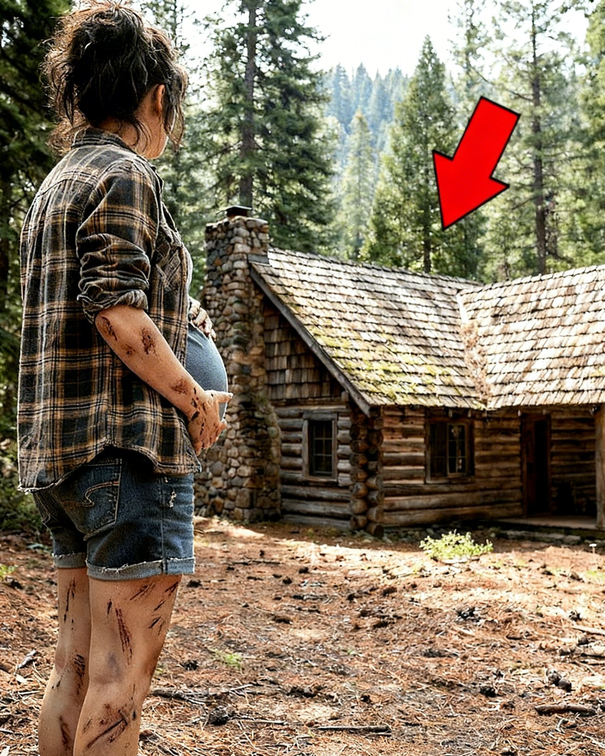 Beaten Daily by Her Parents, Pregnant Teen Ran Into the Mountains—Until She Found a Hidden Cabin