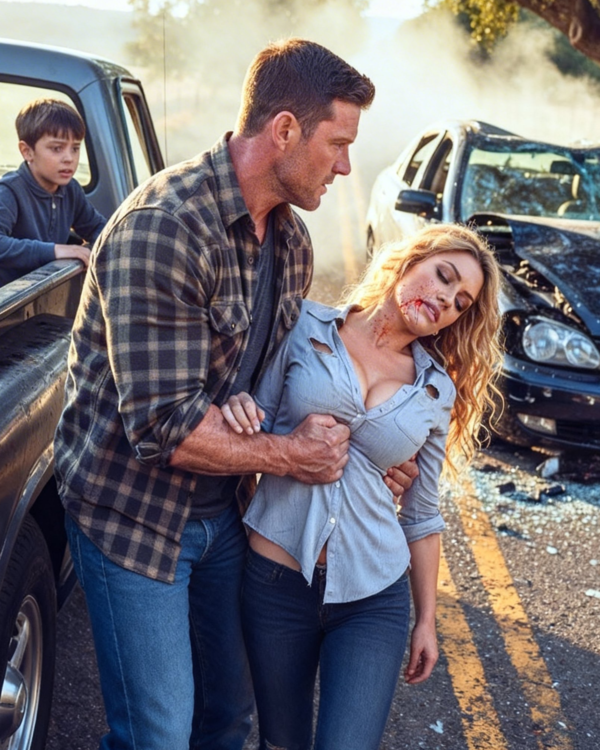 Single Dad Rescued a Billionaire—Then Left Without a Word