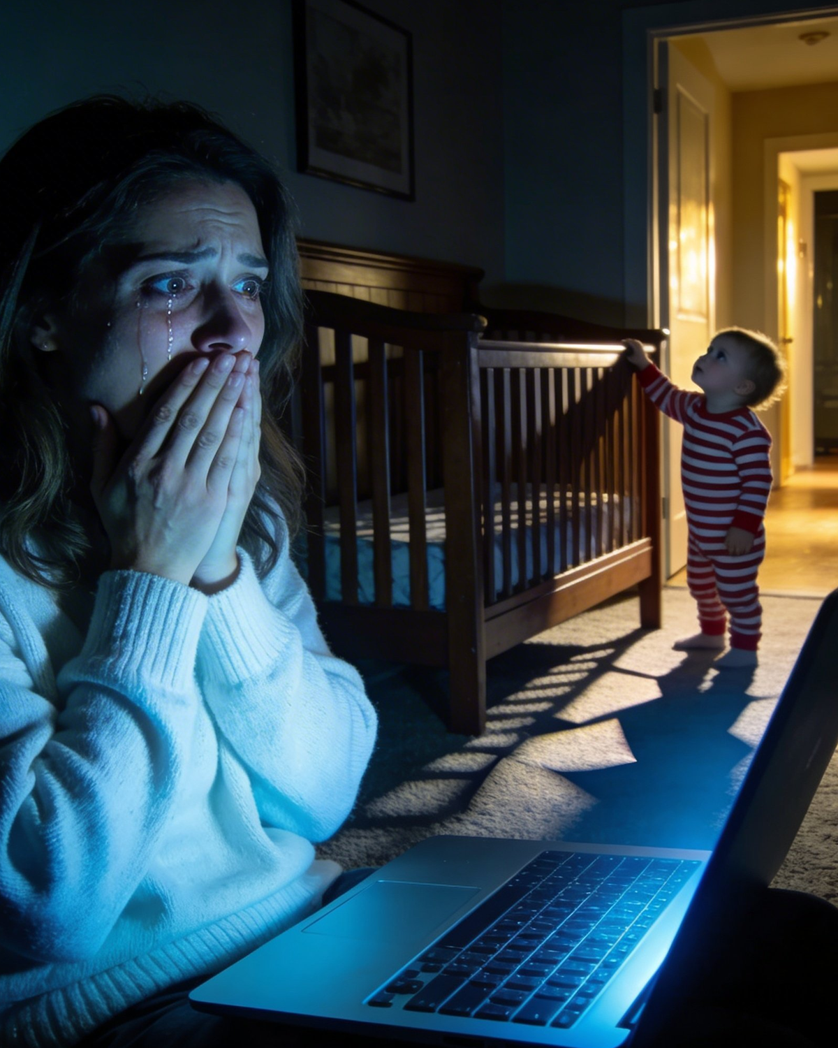 Every night, my husband went to sleep in our daughter’s room — so I set up a hidden camera.