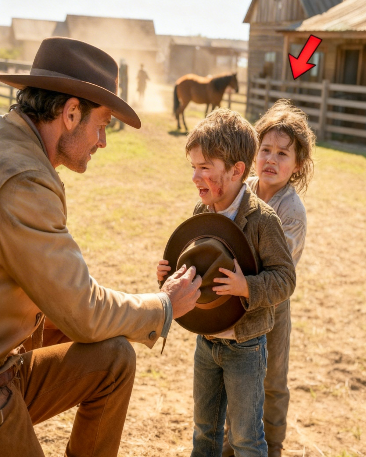 “Sir… If They Come, Hide My Sister,” He Begged — The Cowboy Didn’t Hide…