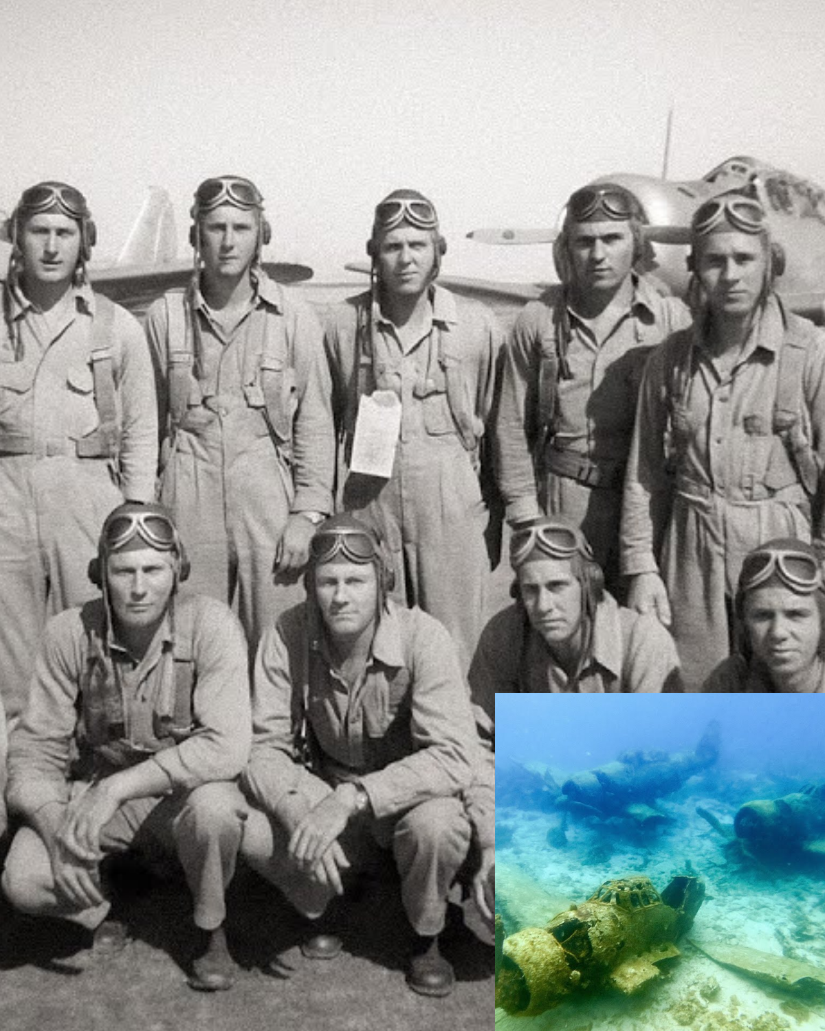 Ten US Pilots Vanished in 1938 Over the Bermuda Triangle, 70 Years Later Divers Find…