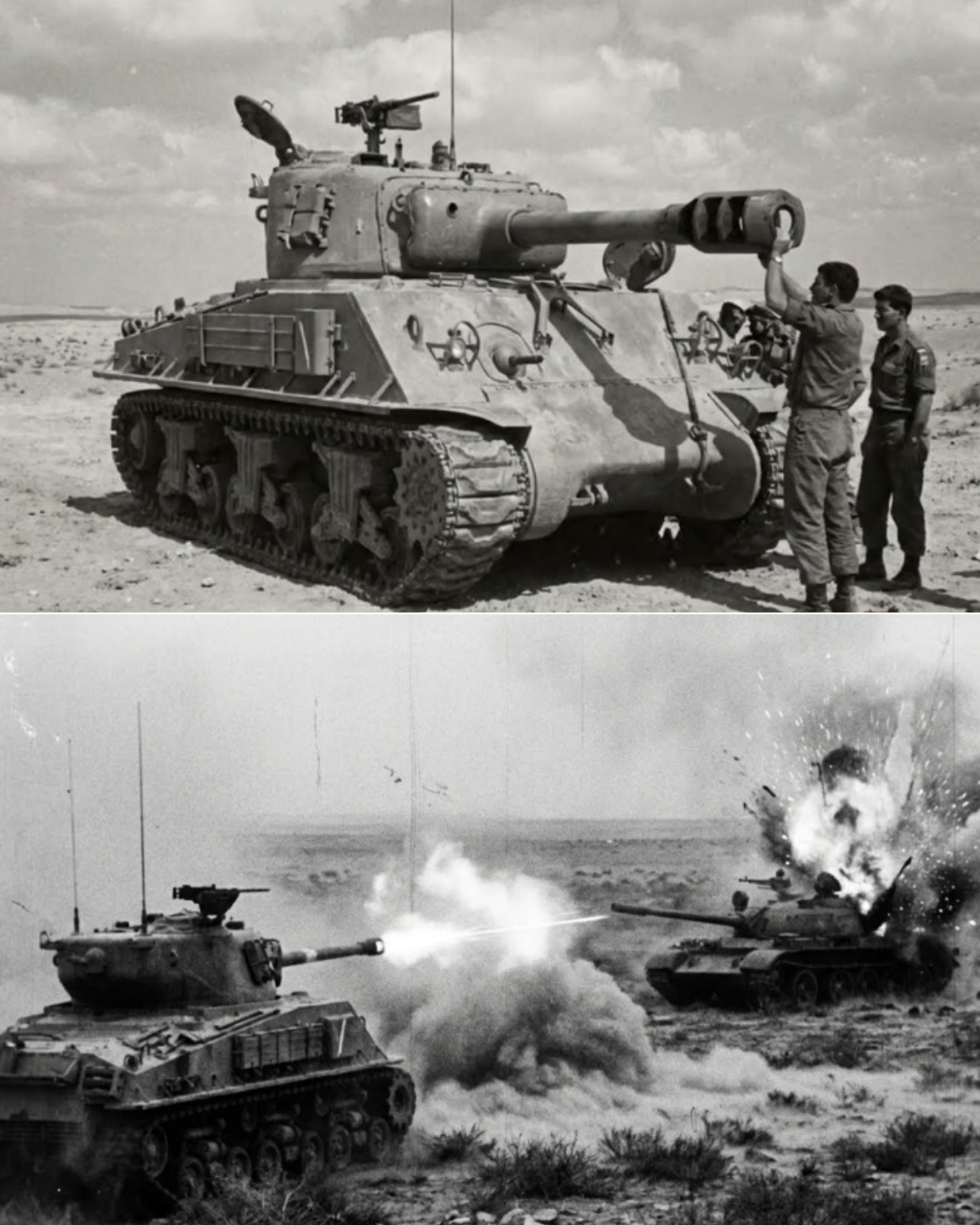 Arabs Dismissed M-51 Sherman as Obsolete—Then Israeli HEAT Rounds Destroyed Dozens of T-54s…